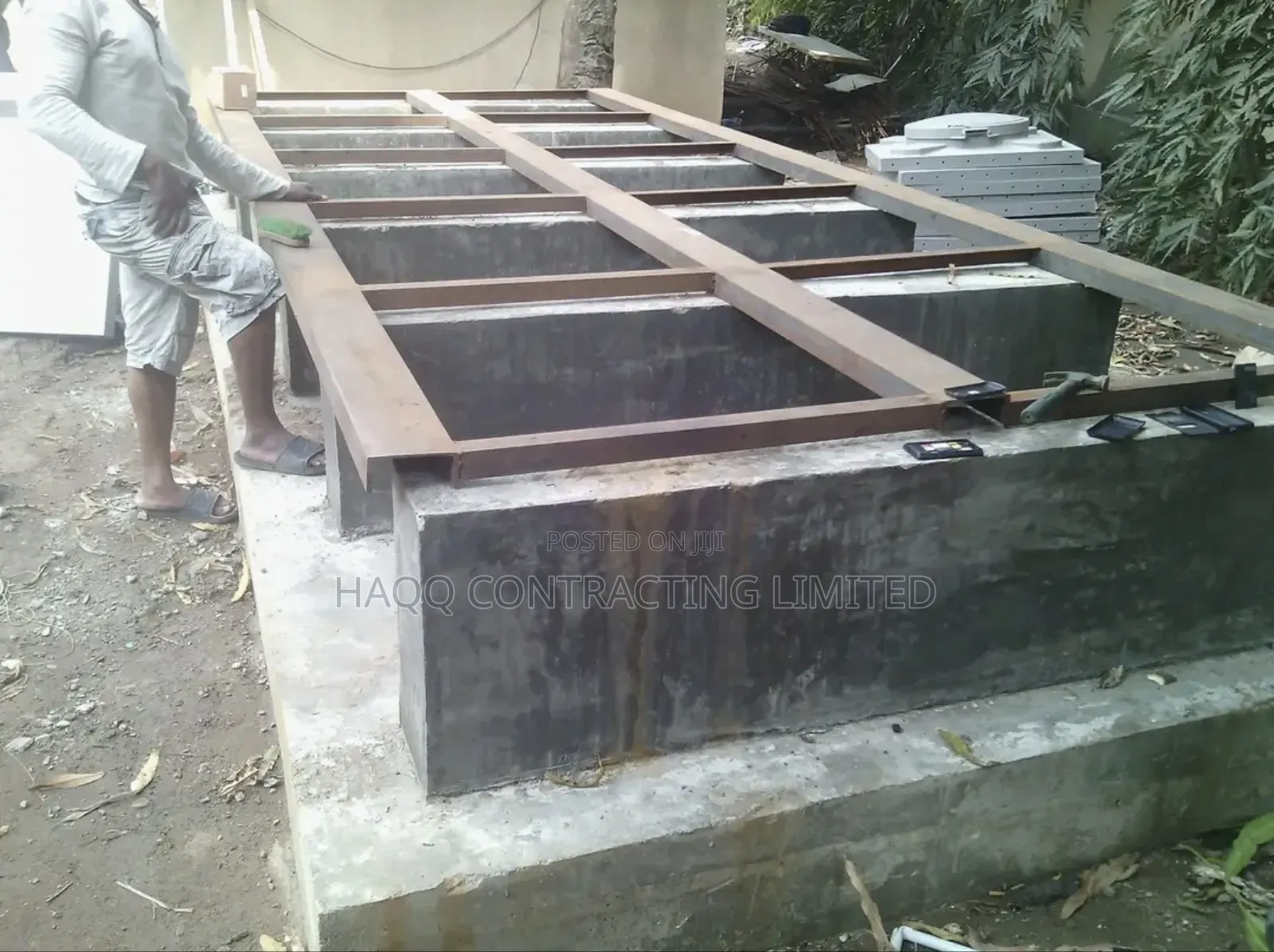 Sectional Pressed Steel Braithwaite Panel