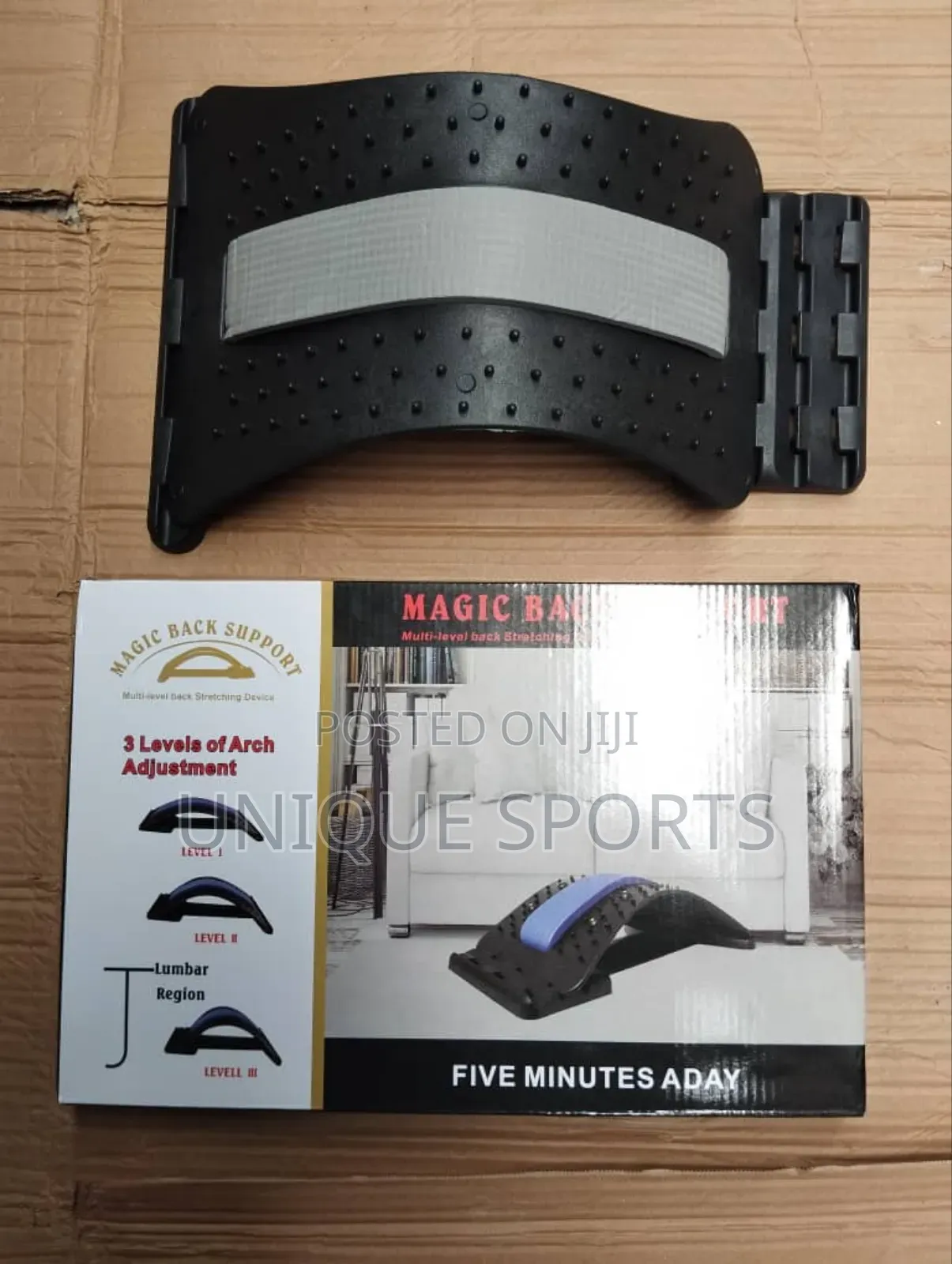 Magic Back Stretcher - Multi-Level Lumbar Support