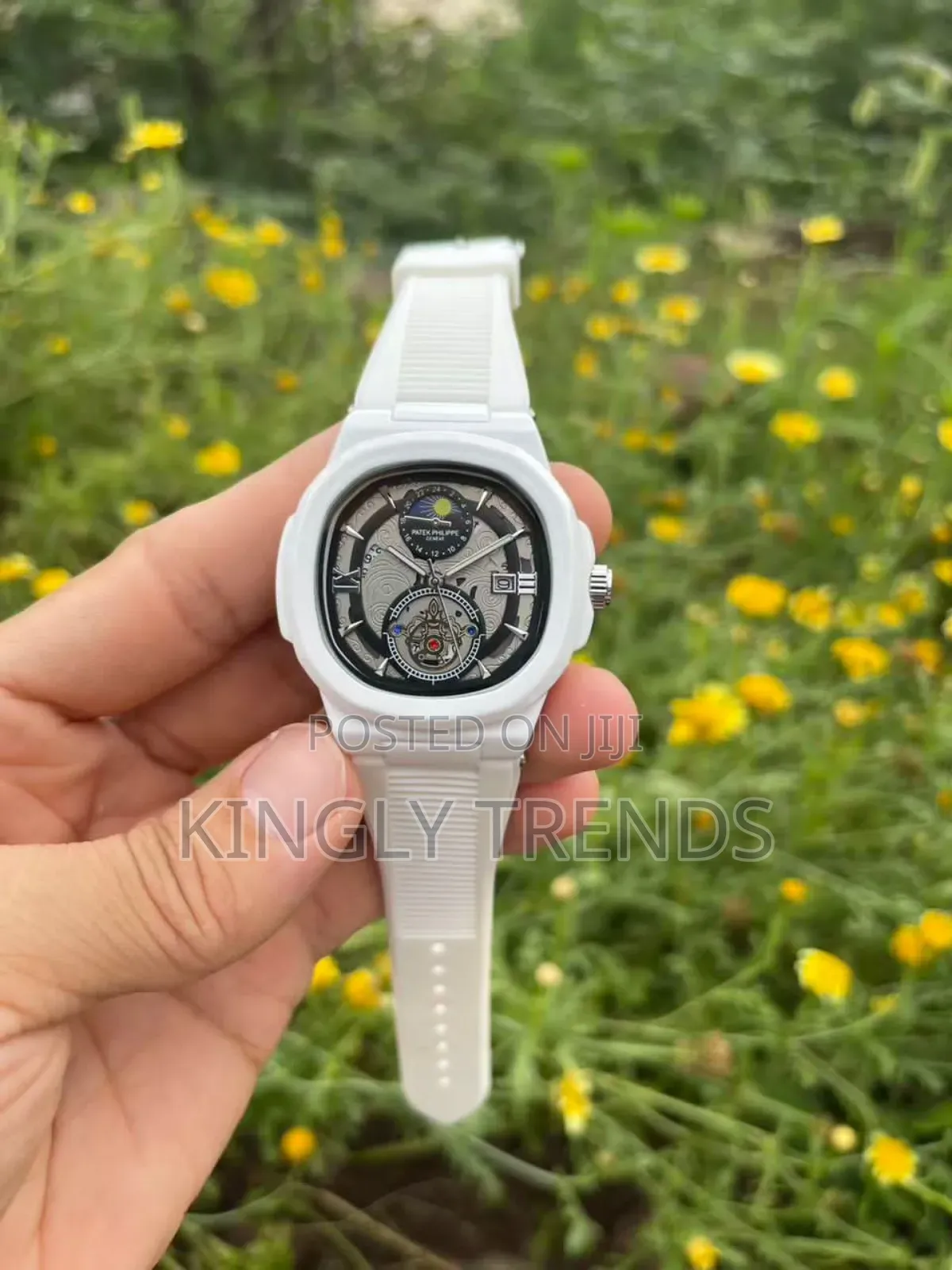 Patek Philippe Rubber Automatic Wristwatch