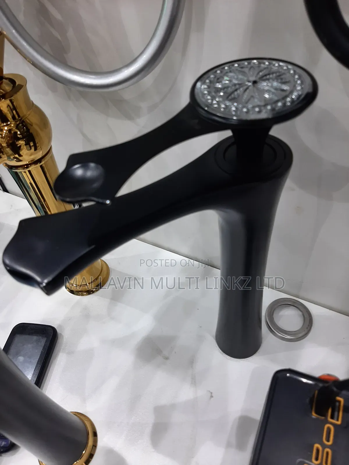 Black Color Basin Tap