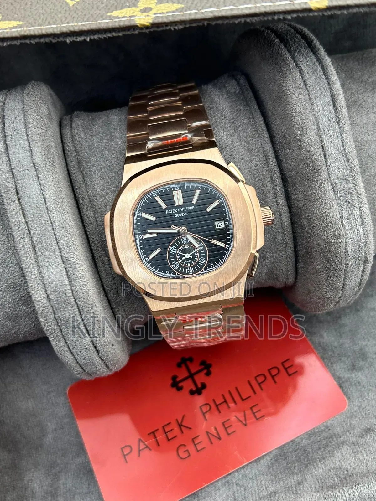 Luxury Patek Phillipe Geneve Unisex Chain Watch