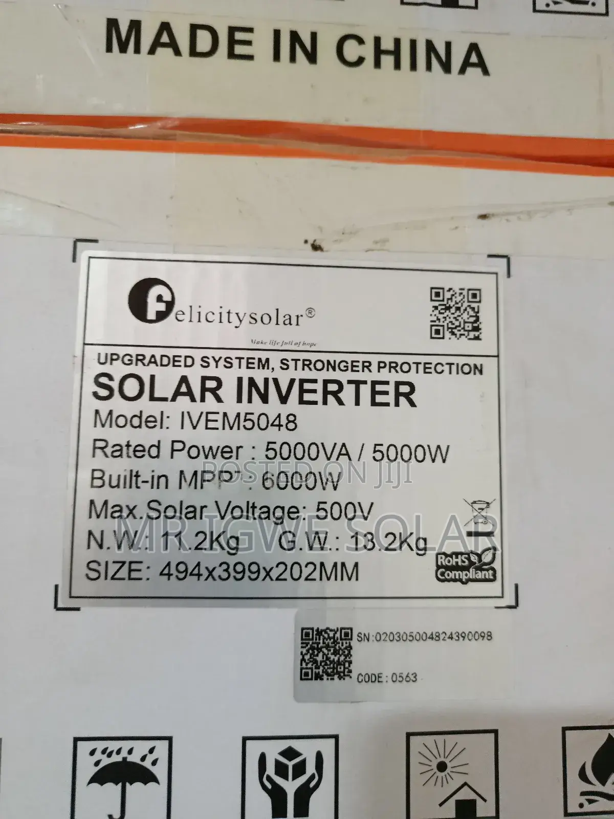 5kva Felicity Ivem Transformerless 48v