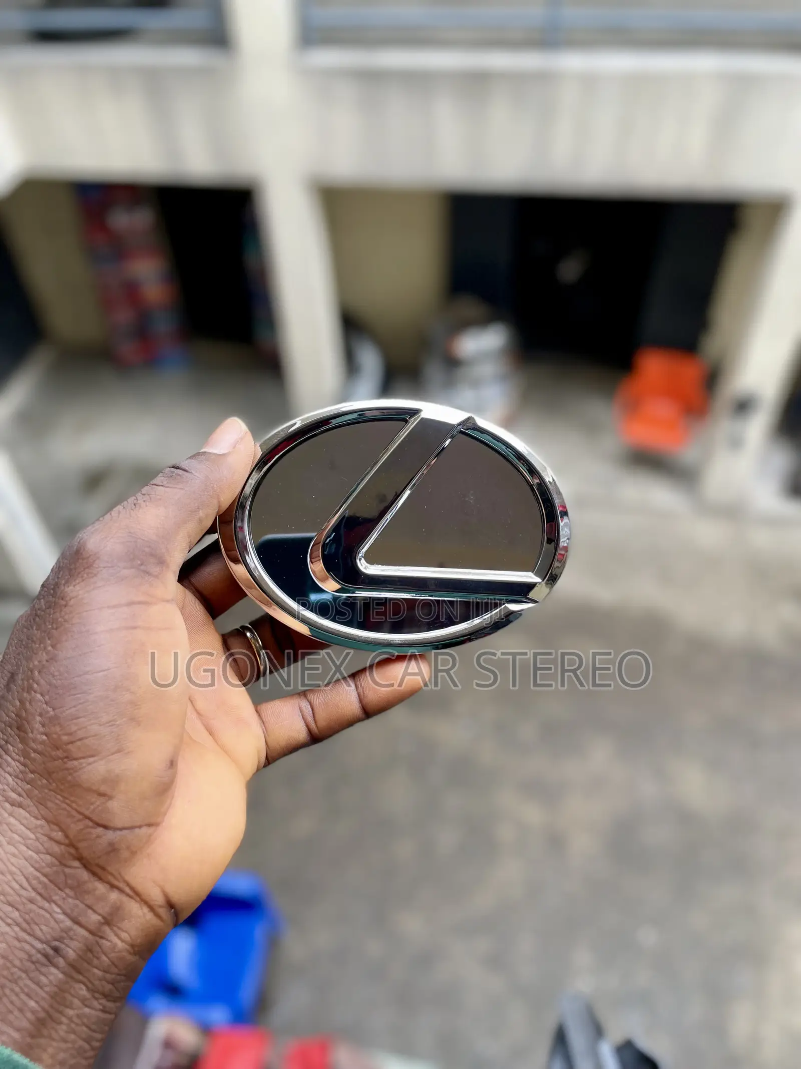 Lexus Logo Emblem With Led Lights