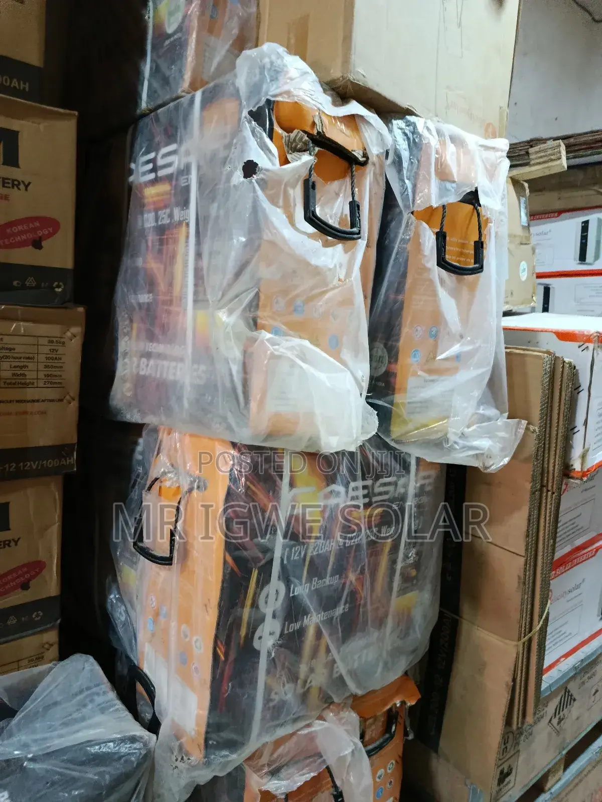 Ceasare Tall Tubular Battery 220ah