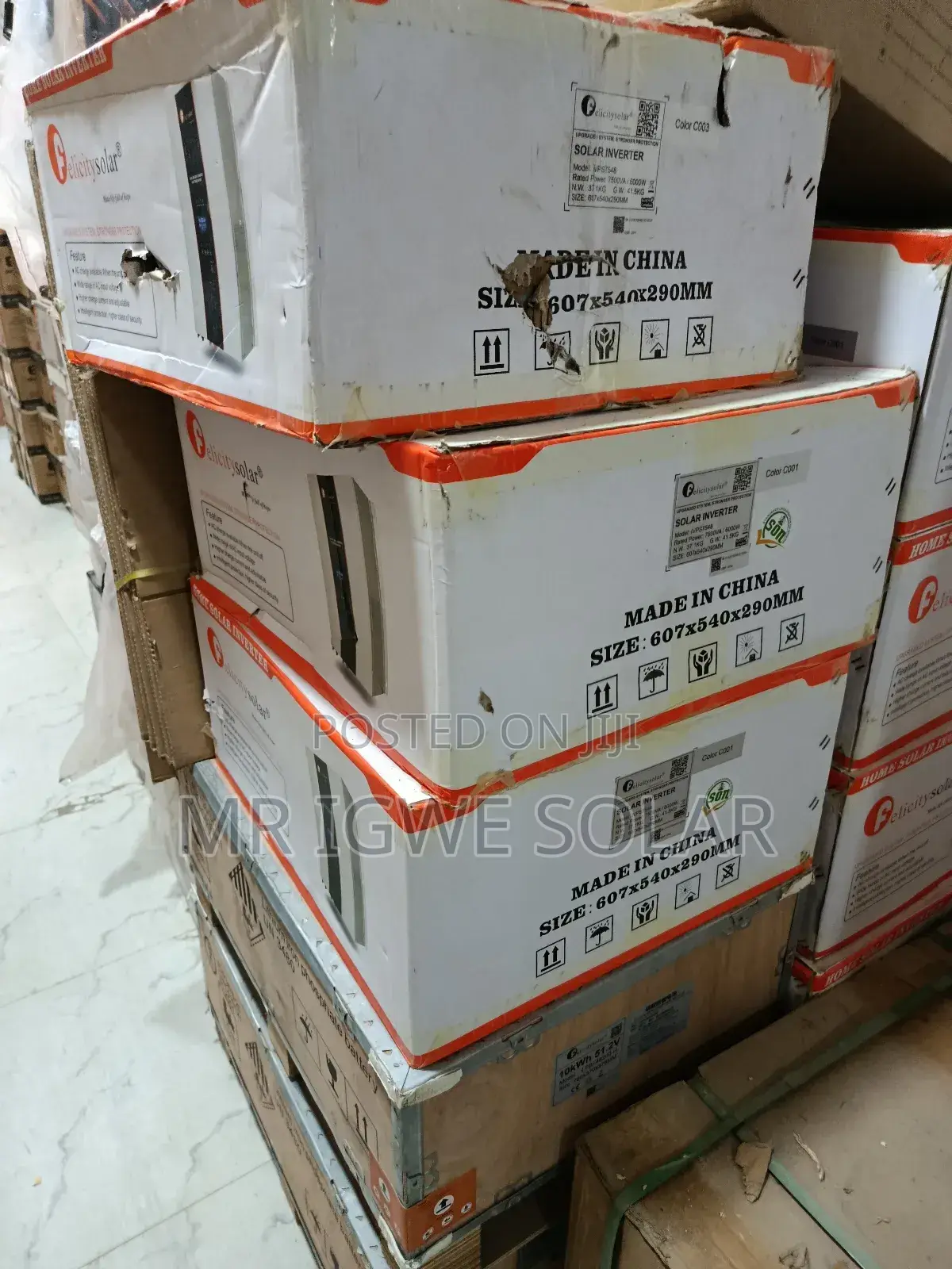 7.5kva Felicity Inverter 48v