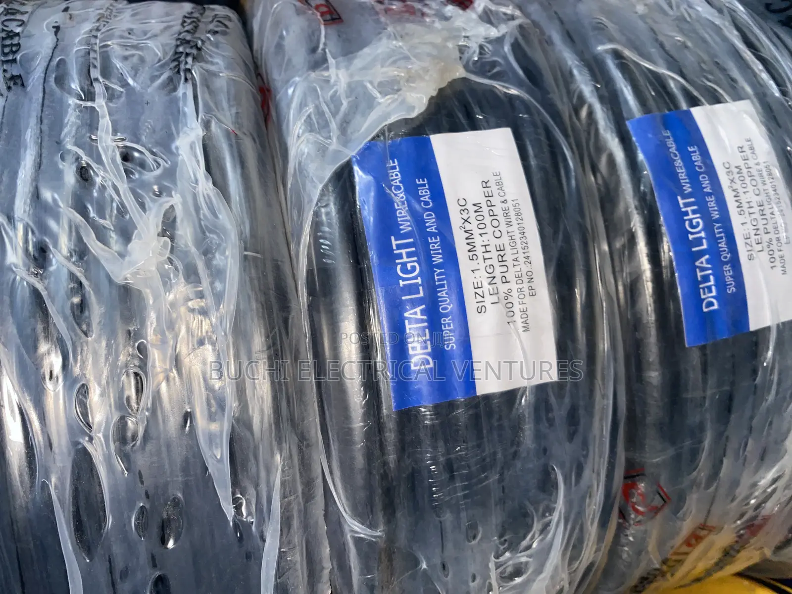 1.5mm 3core Flexible Cable ( Delta Light Wire )