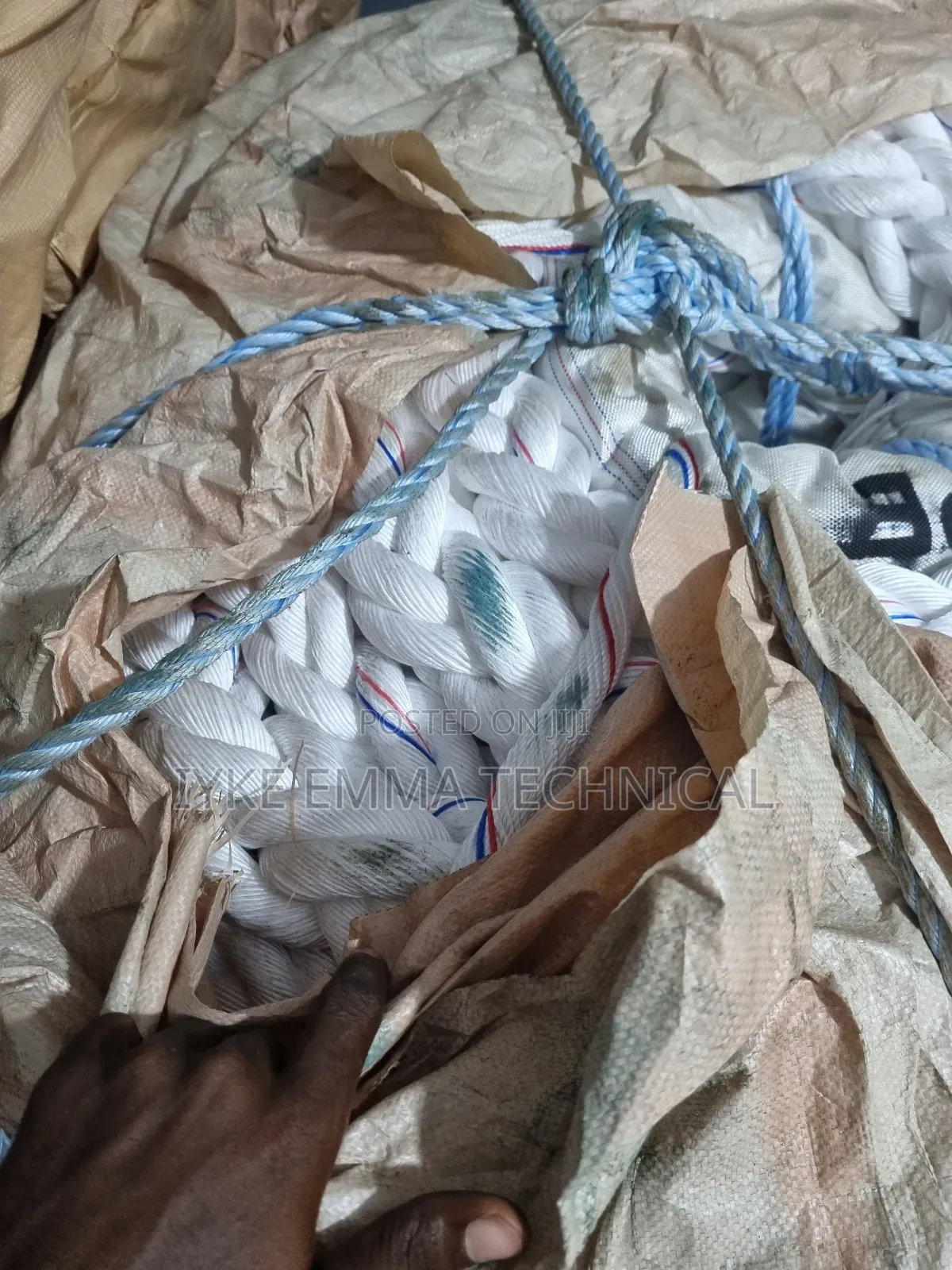 5" X 200mtrs 8strand Polypropylene Mooring Rope