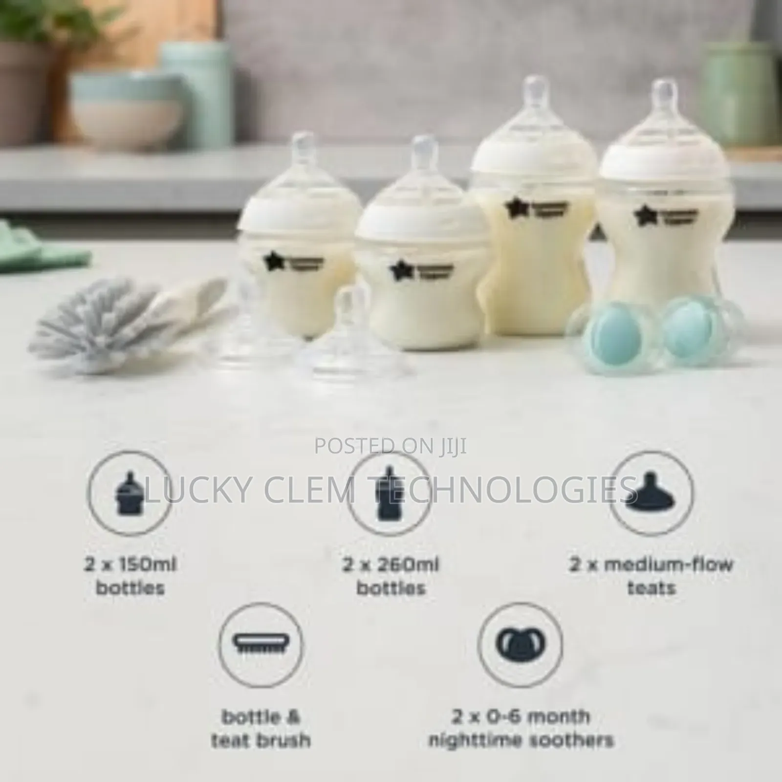 Tommee Tippee Advanced Anti-Colic Feeding Bottle Set