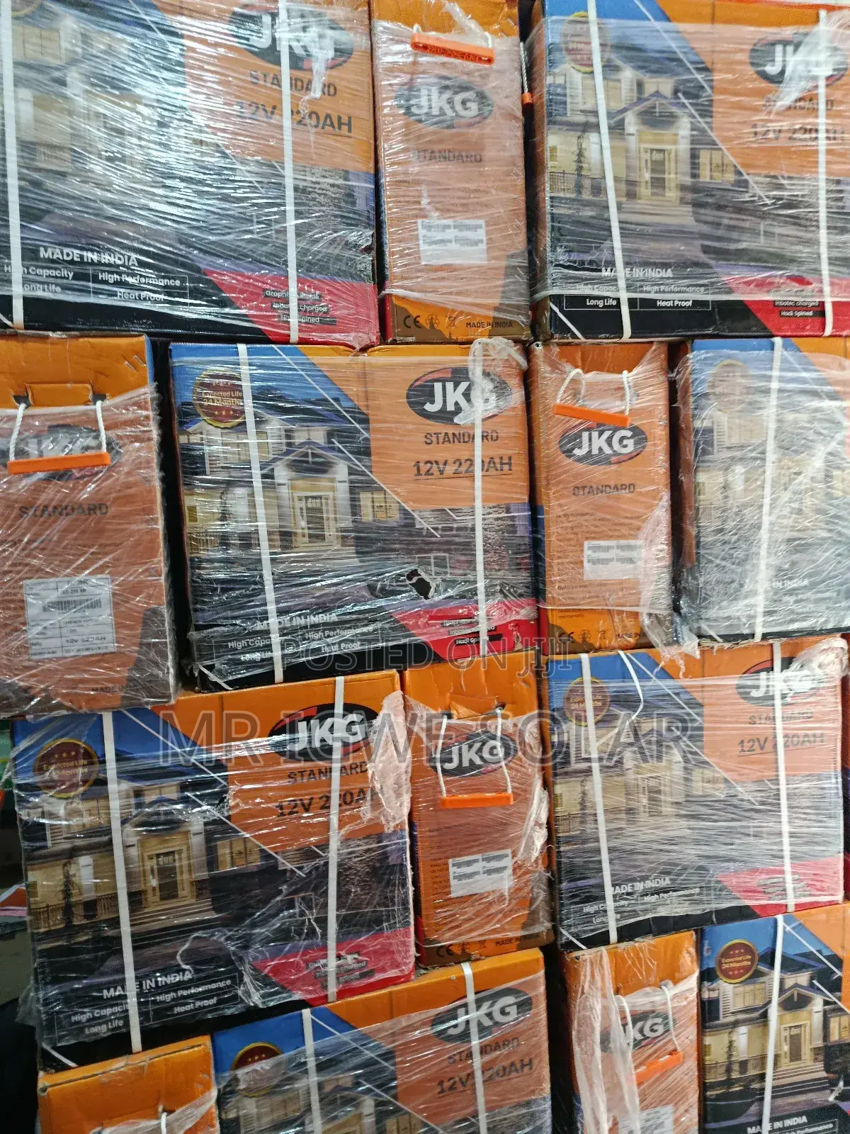 JKG Tall Tubular Battery 220ah