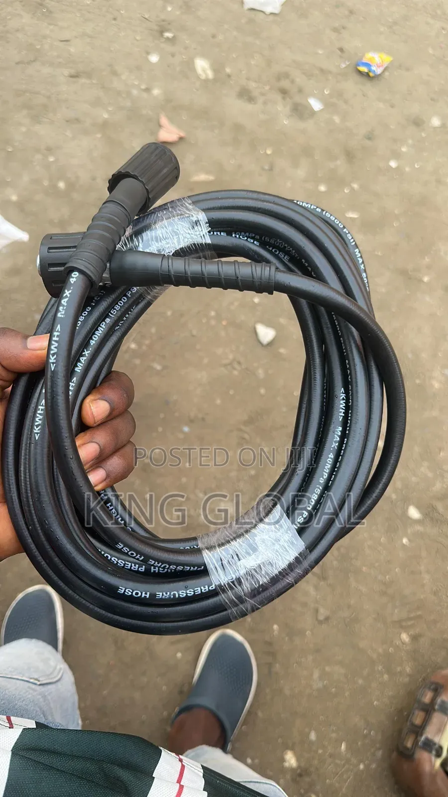 High Pressure Hose Use for 5.5 Hp Car Wash