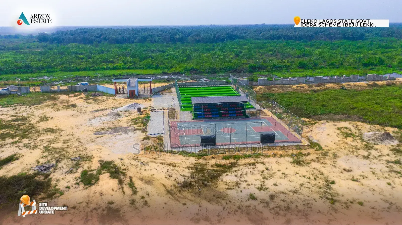 Buy Developed Land in Arizon Estate Eleko