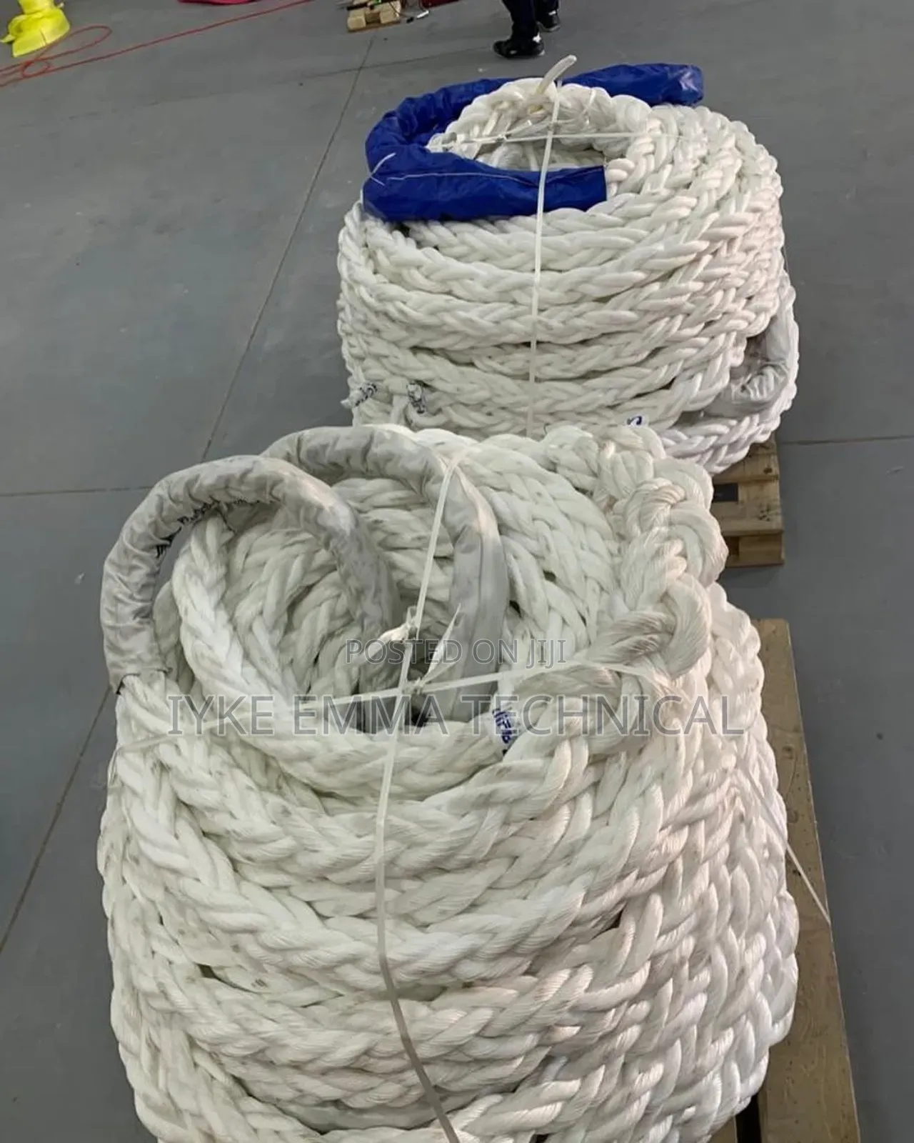 3-1/2'' X 200mtrs Marine Nylon Rope Mooring Rope 80mm