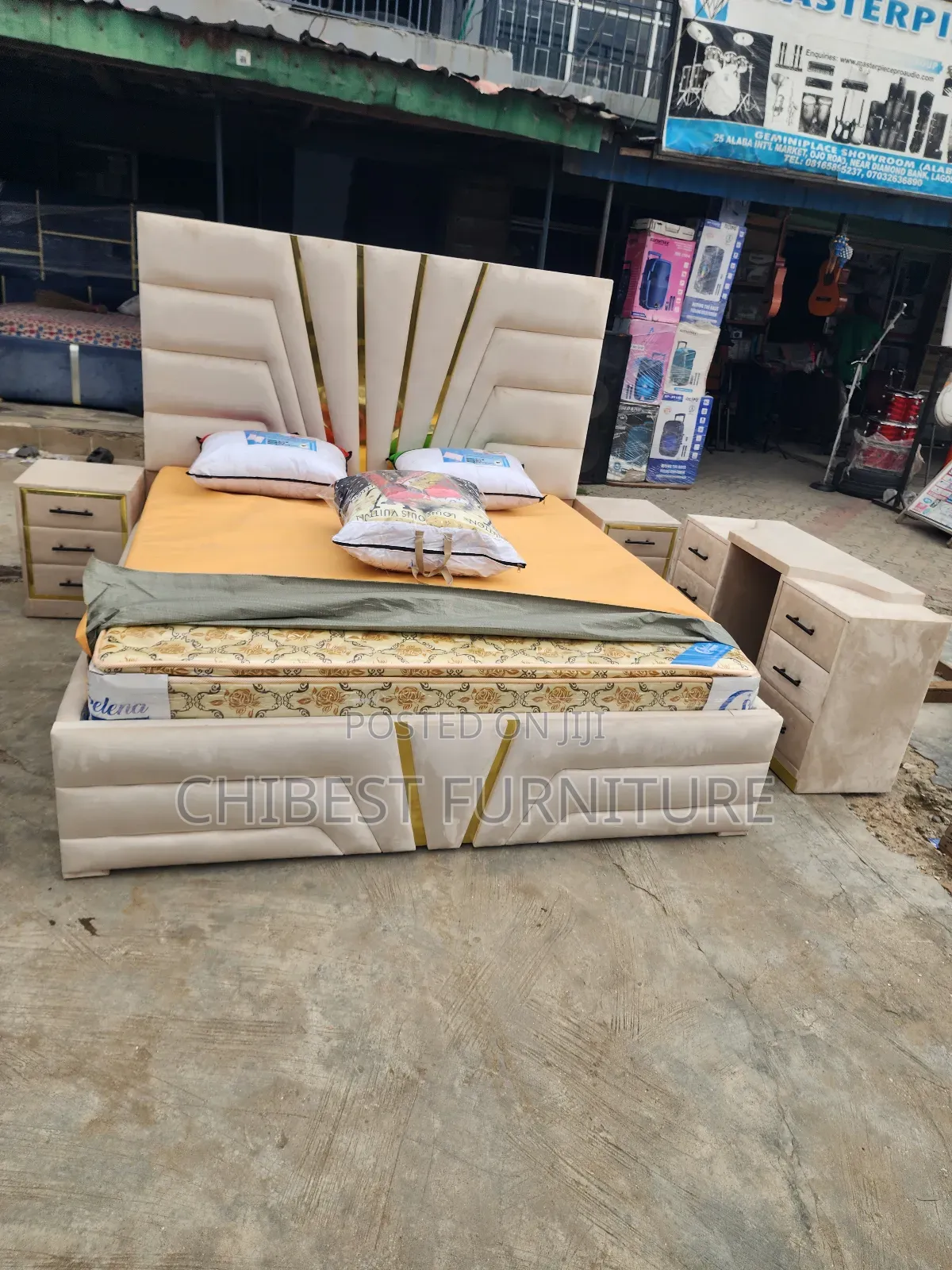 Brand New 6by6 Bed Stand.