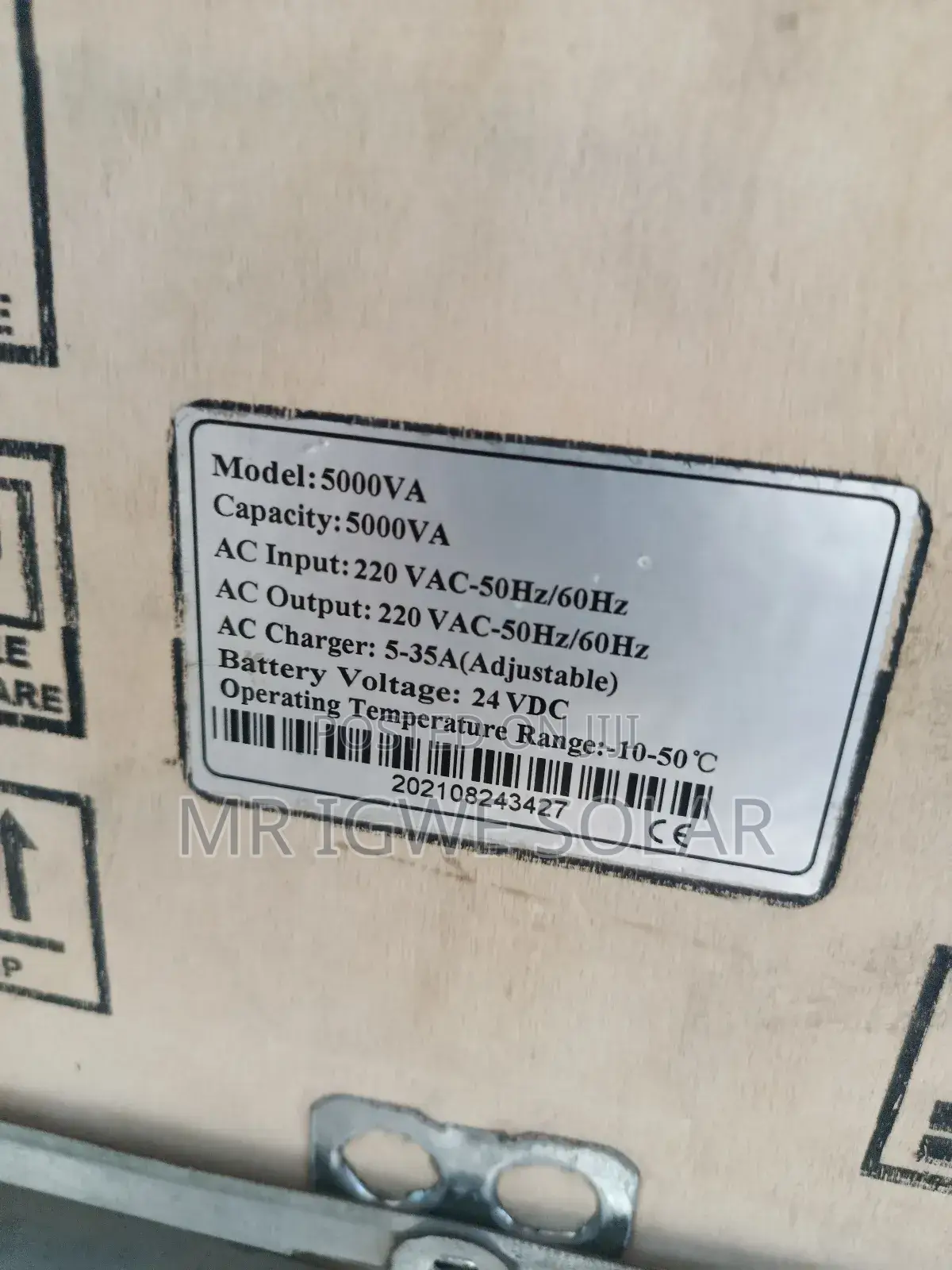 Choice 5kva 48v Inverter Non Hybrid