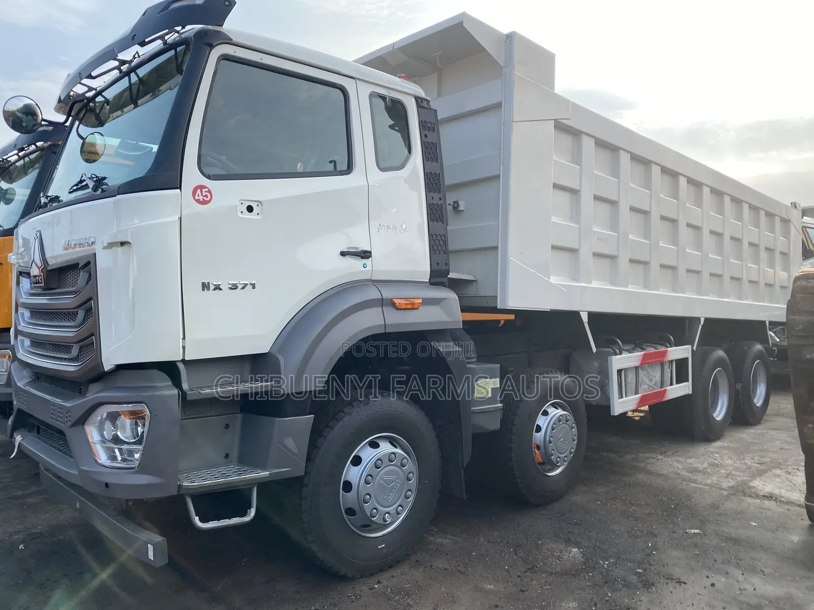 Howo Nx-371 Tipper 10tyres