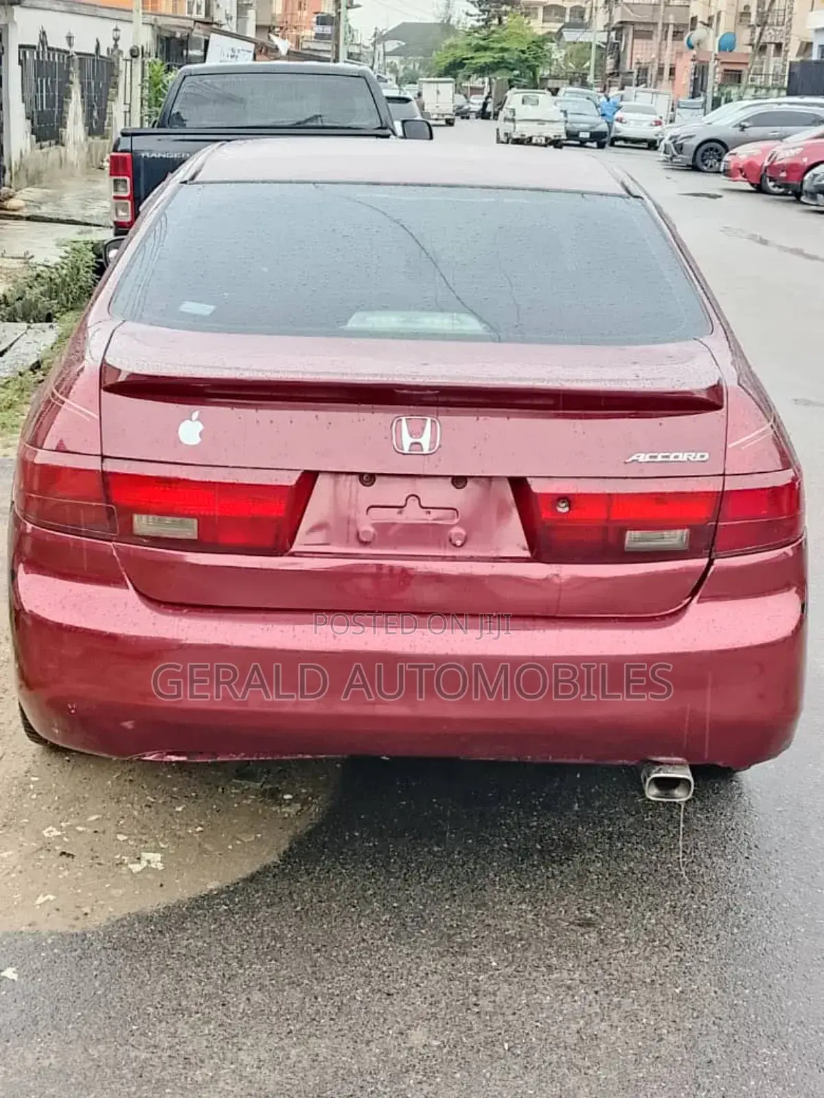 Honda Accord Automatic 2004 Red