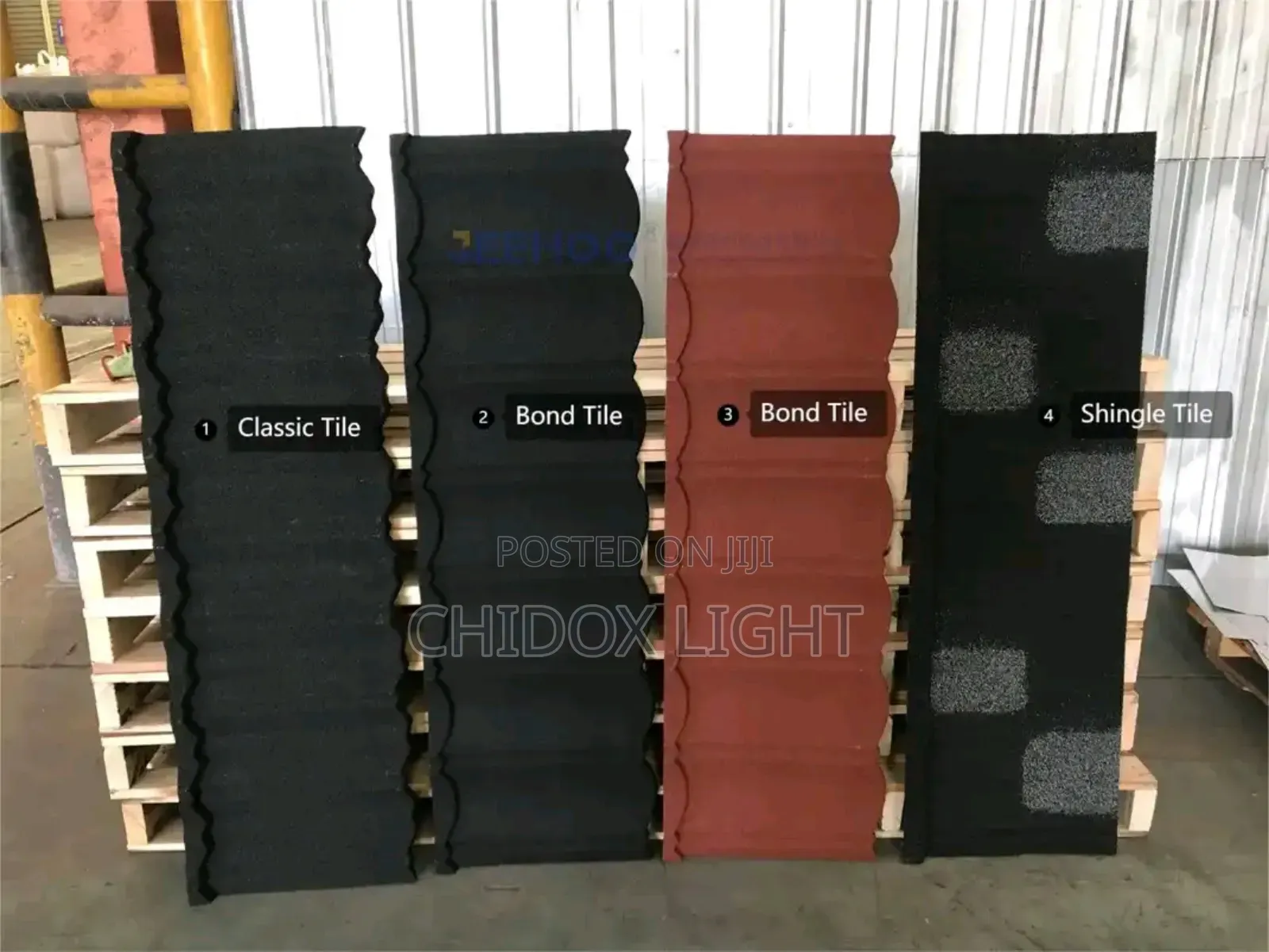Stone Coated Roofing Tiles With Different Design and Color