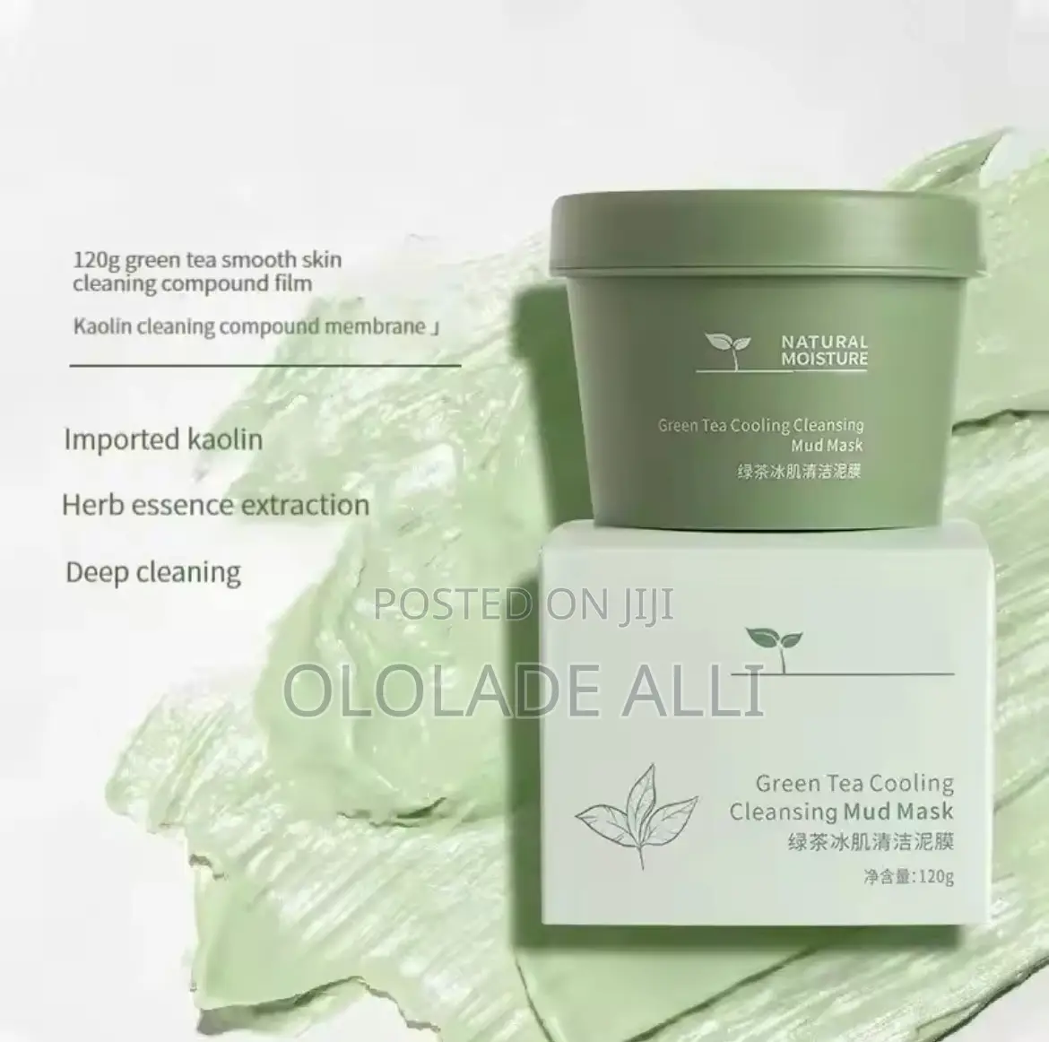 Green Tea Cooling Cleansing Mud Mask