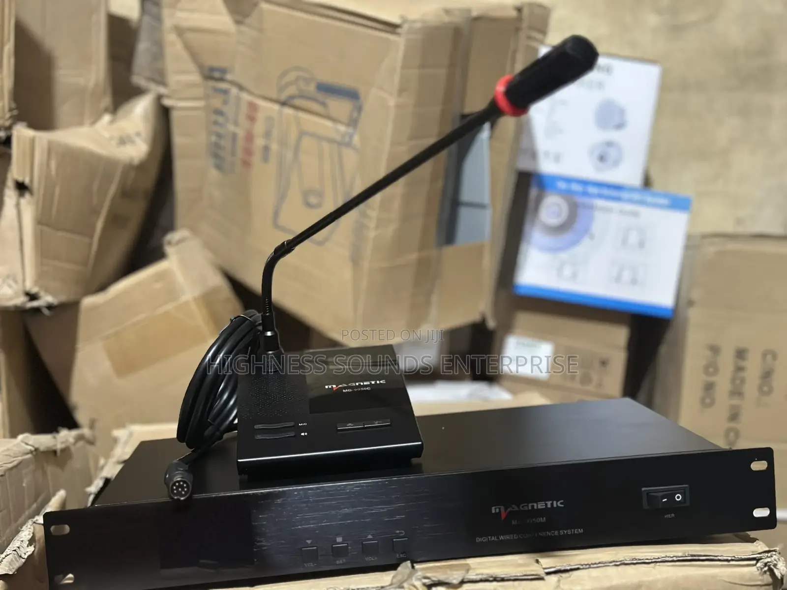 Set of Magnetic Wired Conference Microphone
