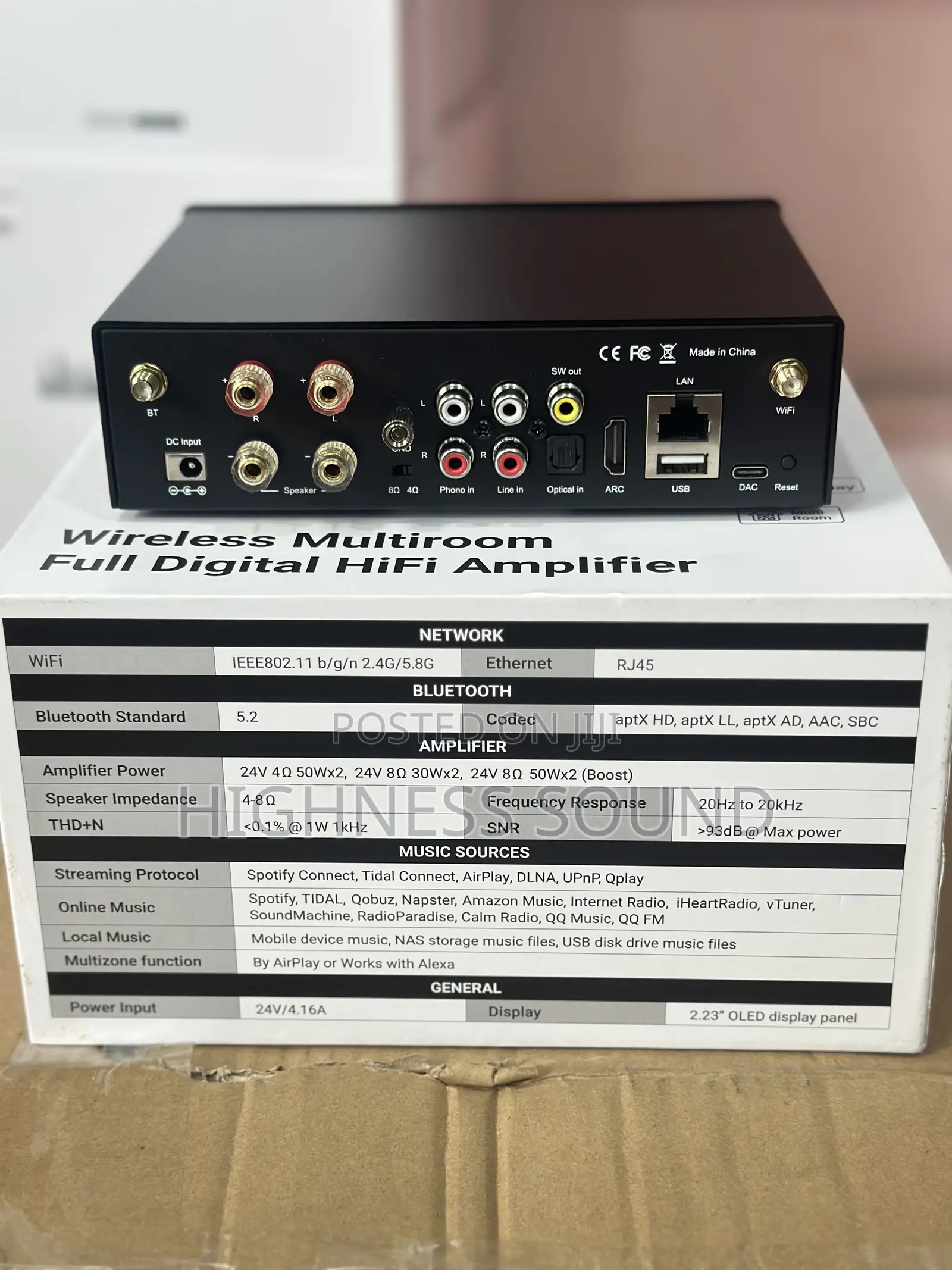 Arylic Amplifier H50