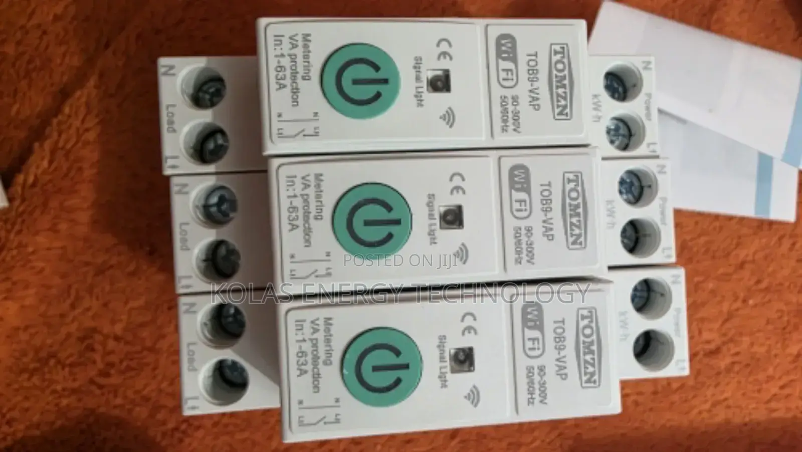Tomzn 50a Wifi Smart Switch Energy Meter