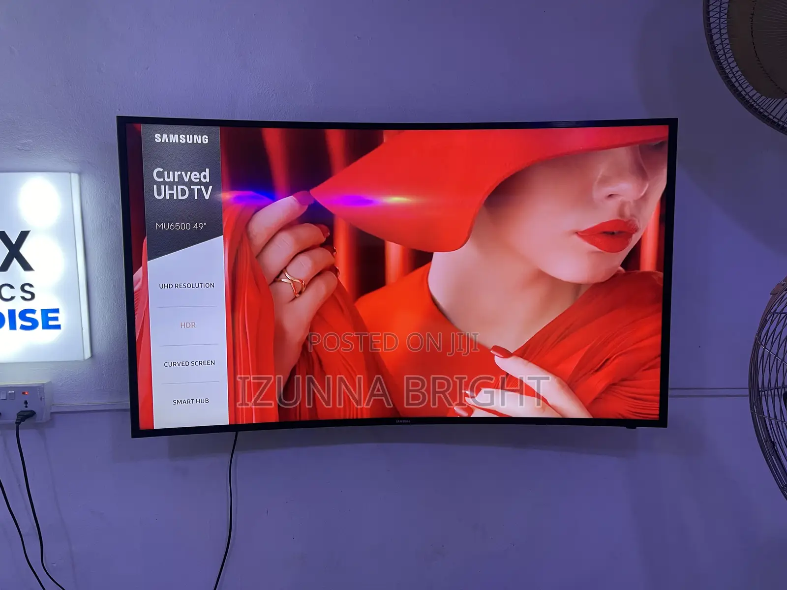 Neatly Foreign Used Samsung Curved Smart Television