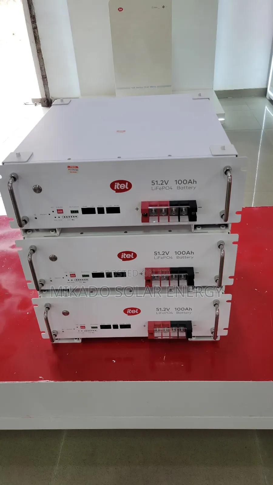 5kwh 51.2v Itel Stackable Lithium Iron Battery With Warranty