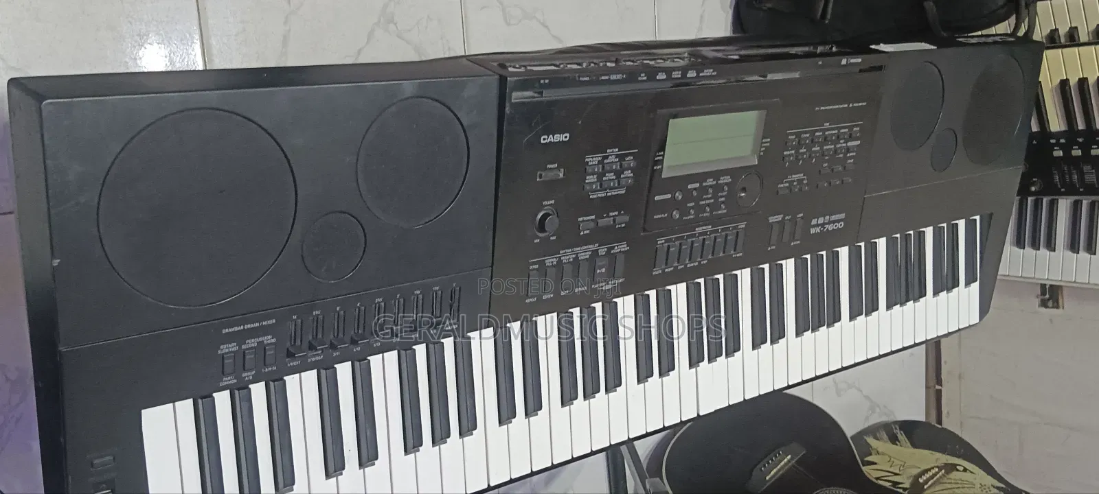 Uk Used Casio Wk-7600 Keyboard