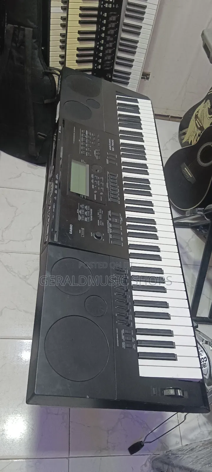 Uk Used Casio Wk-7600 Keyboard