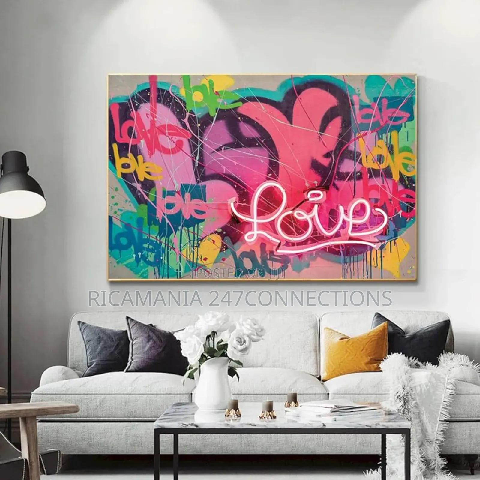 Love Artistic Expressive Painting