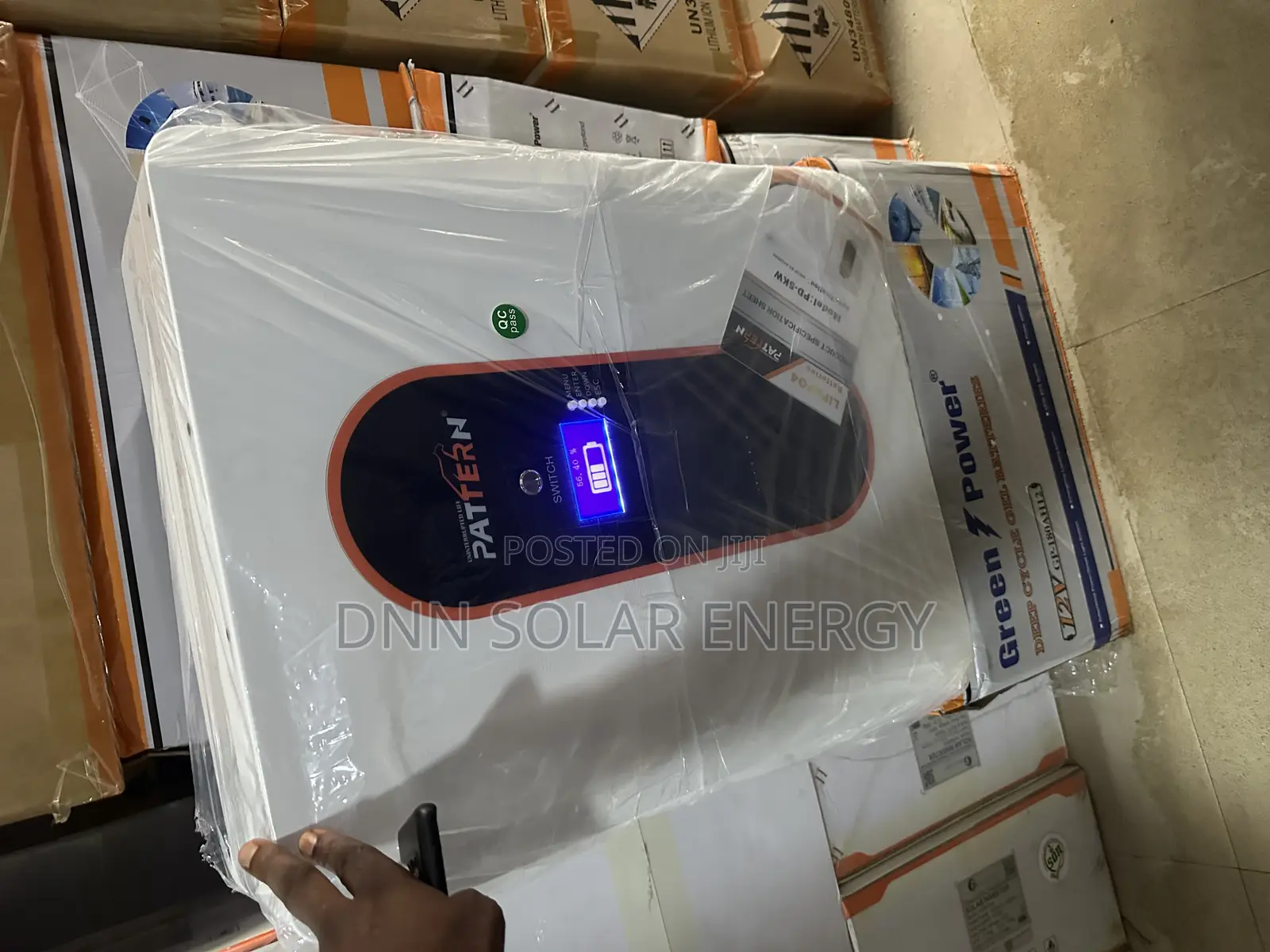 Pattern 5kwh 48v Lithium Ion Battery
