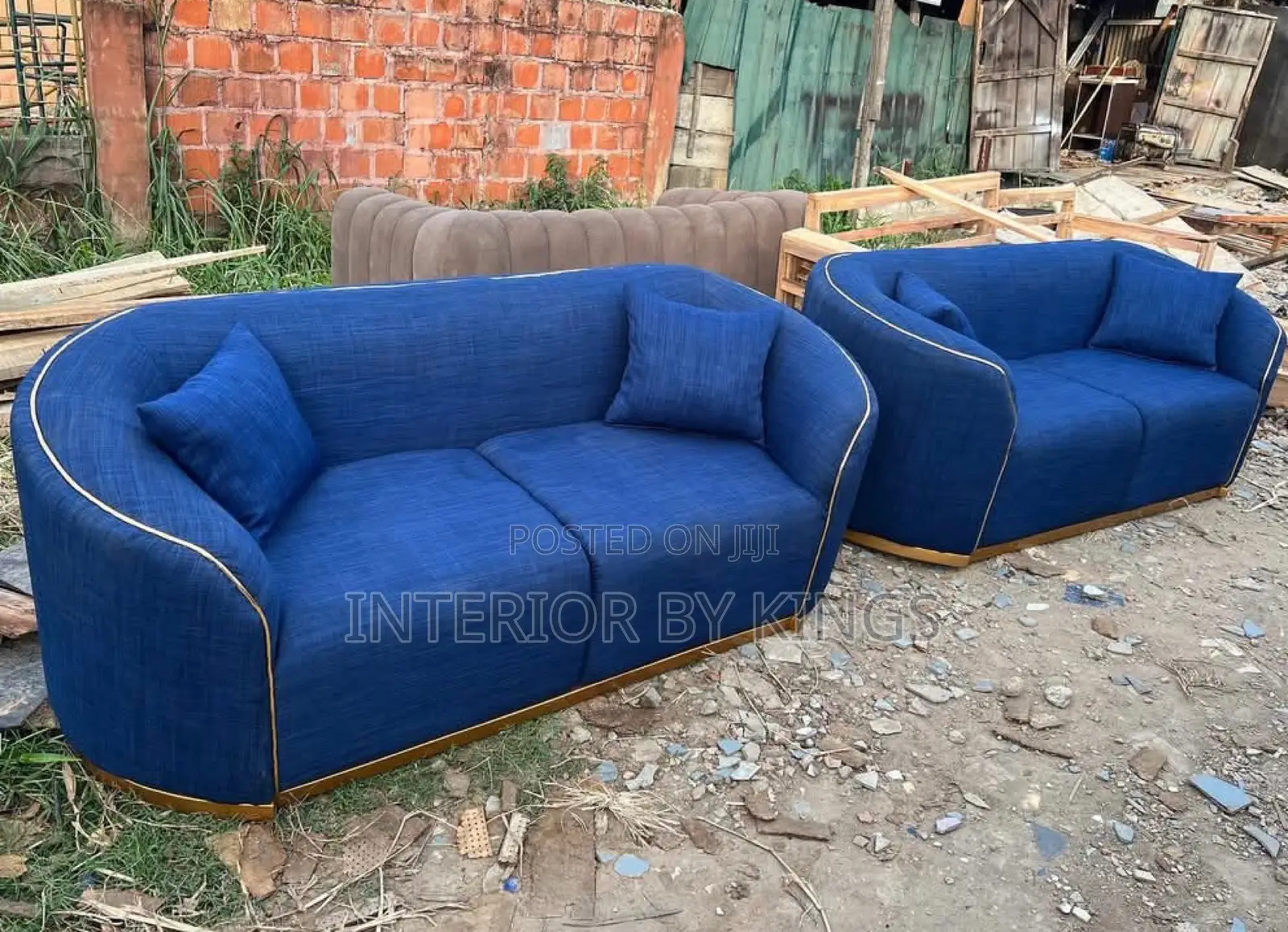 5seater Fabric Custom Made Sofa Can Be Made in Colors