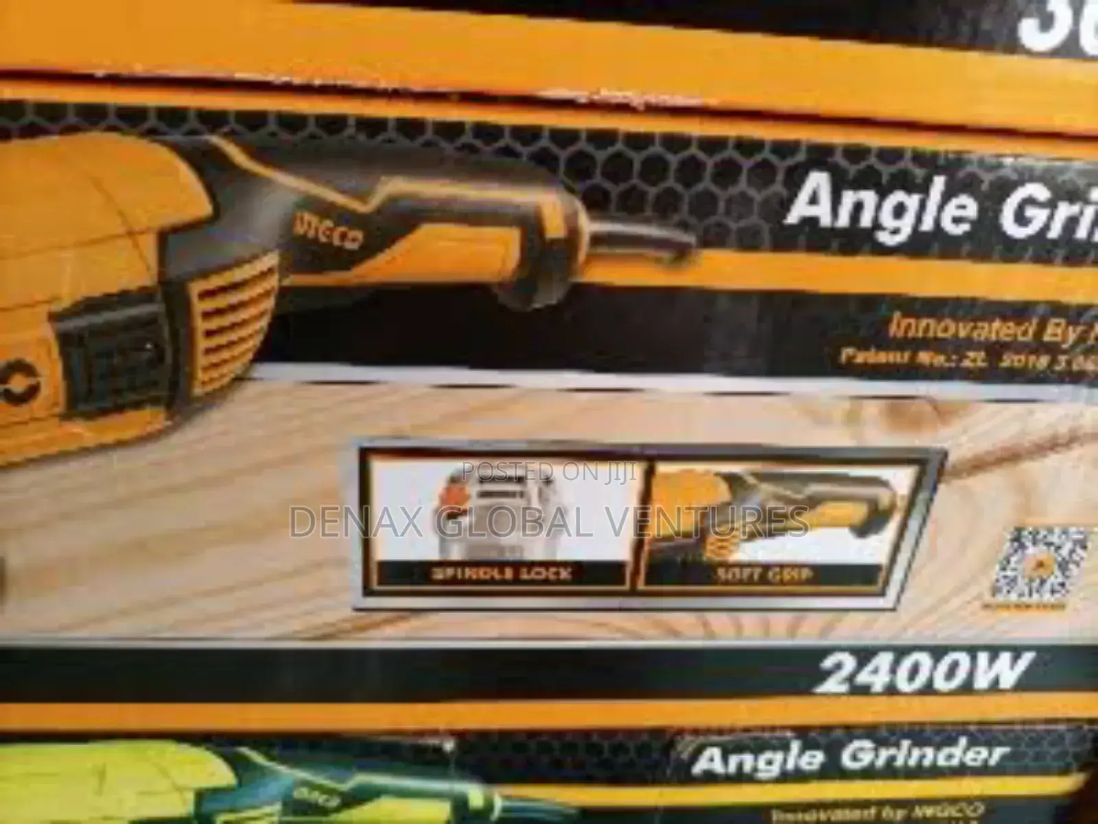 9" Ingco Angle Grinder 2400w (Ag24008)
