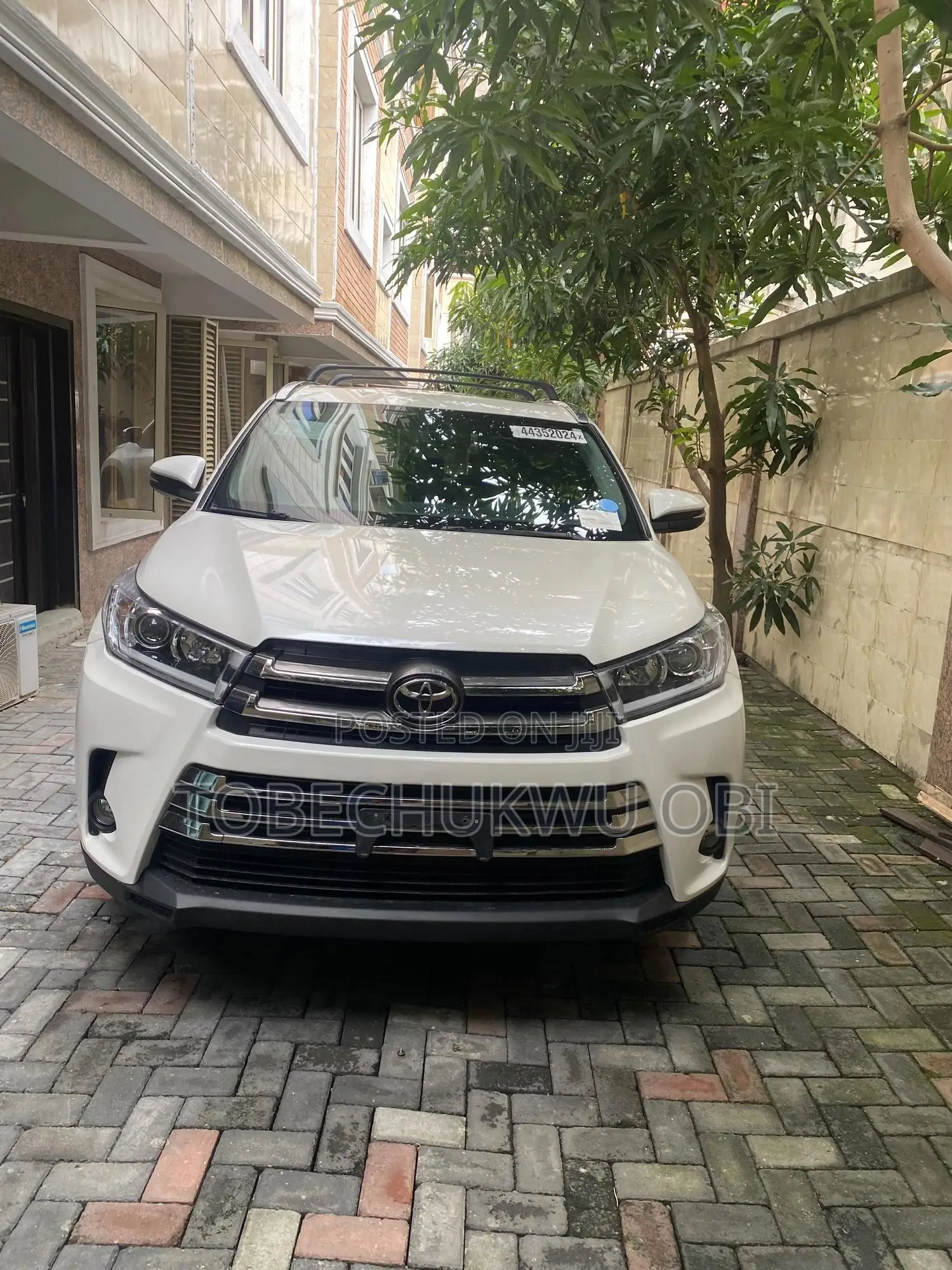 Toyota Highlander Limited V6 4x4 (3.5L 6cyl 6A) 2016 White