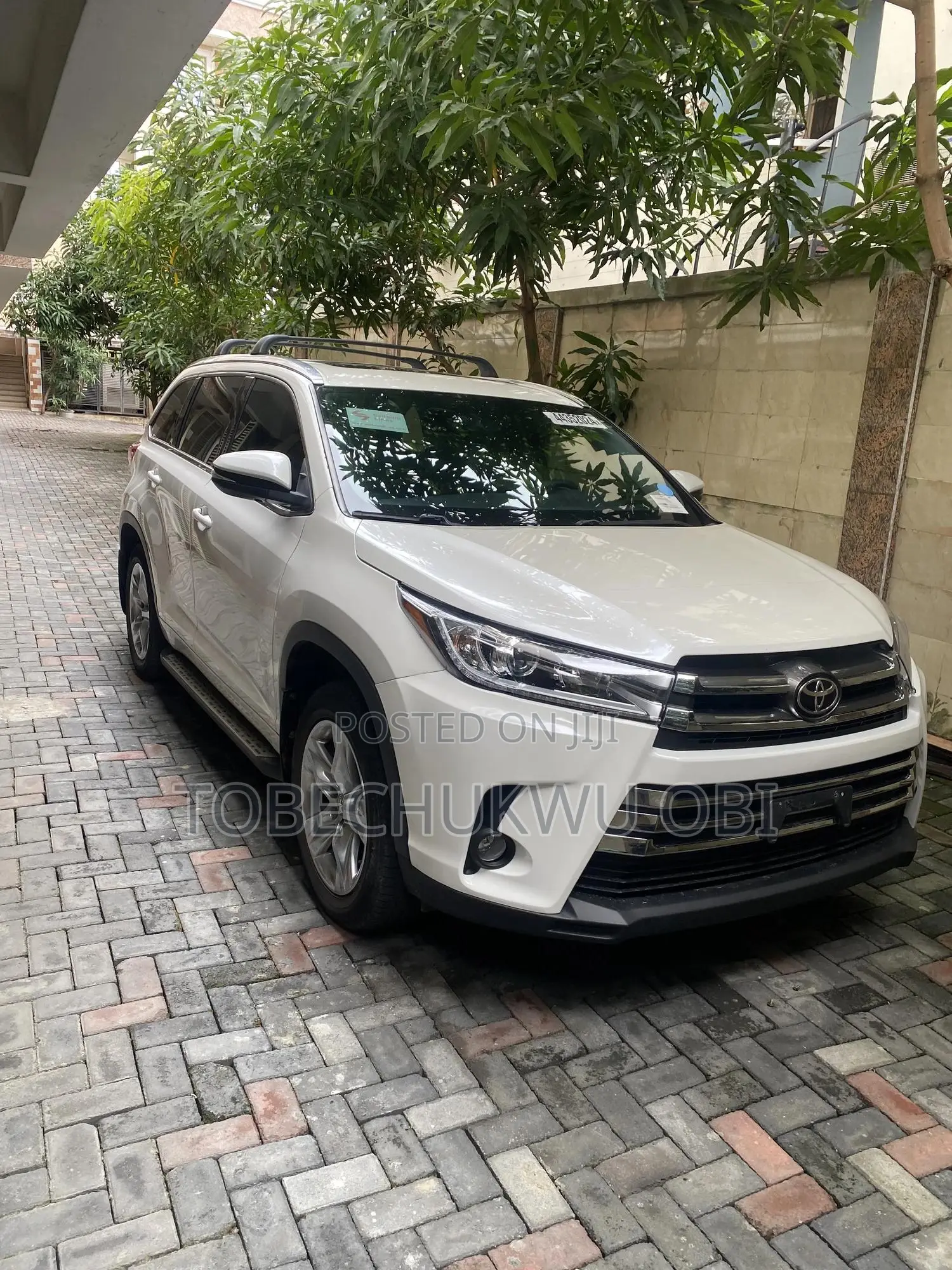Toyota Highlander Limited V6 4x4 (3.5L 6cyl 6A) 2016 White