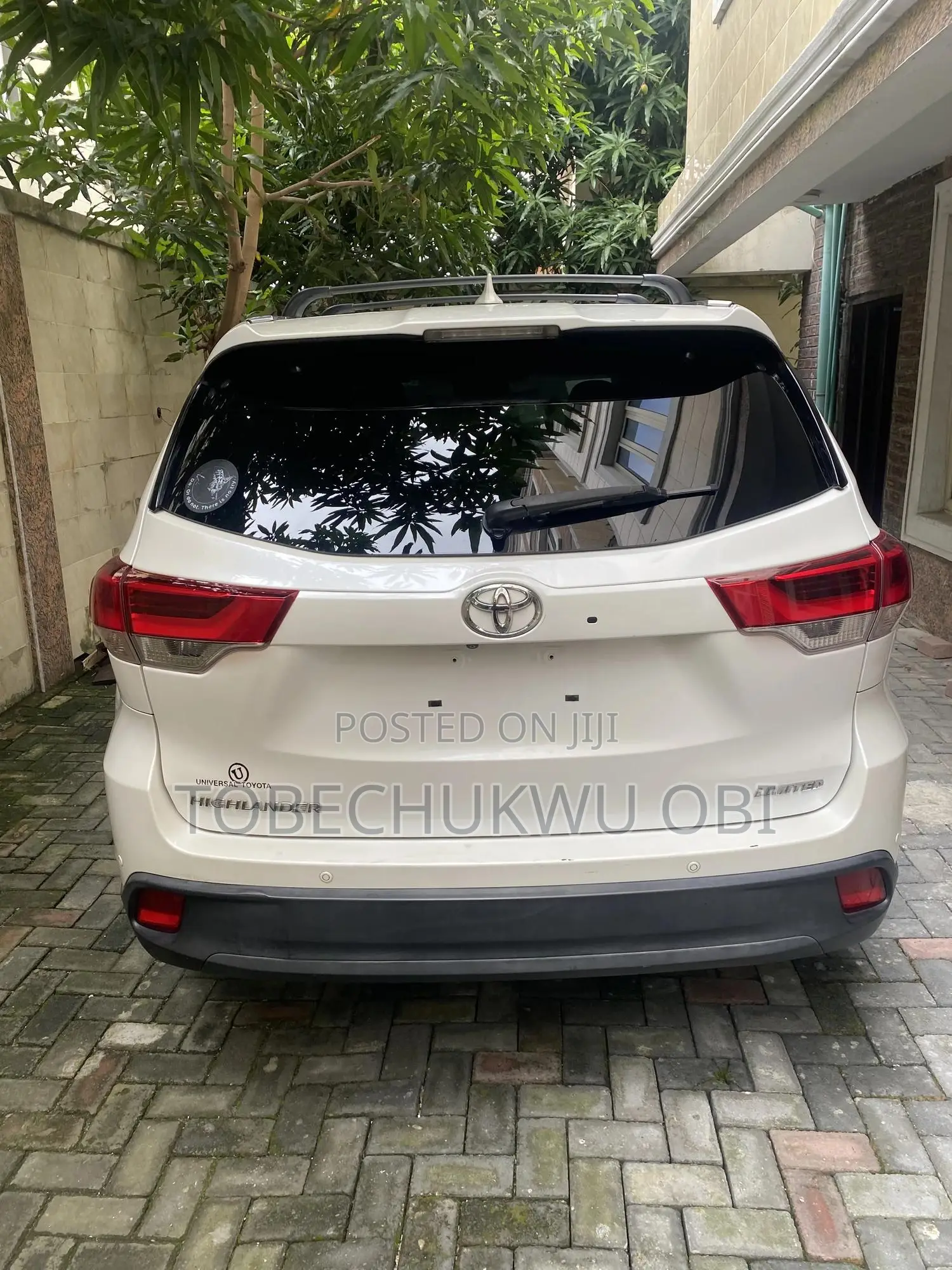 Toyota Highlander Limited V6 4x4 (3.5L 6cyl 6A) 2016 White