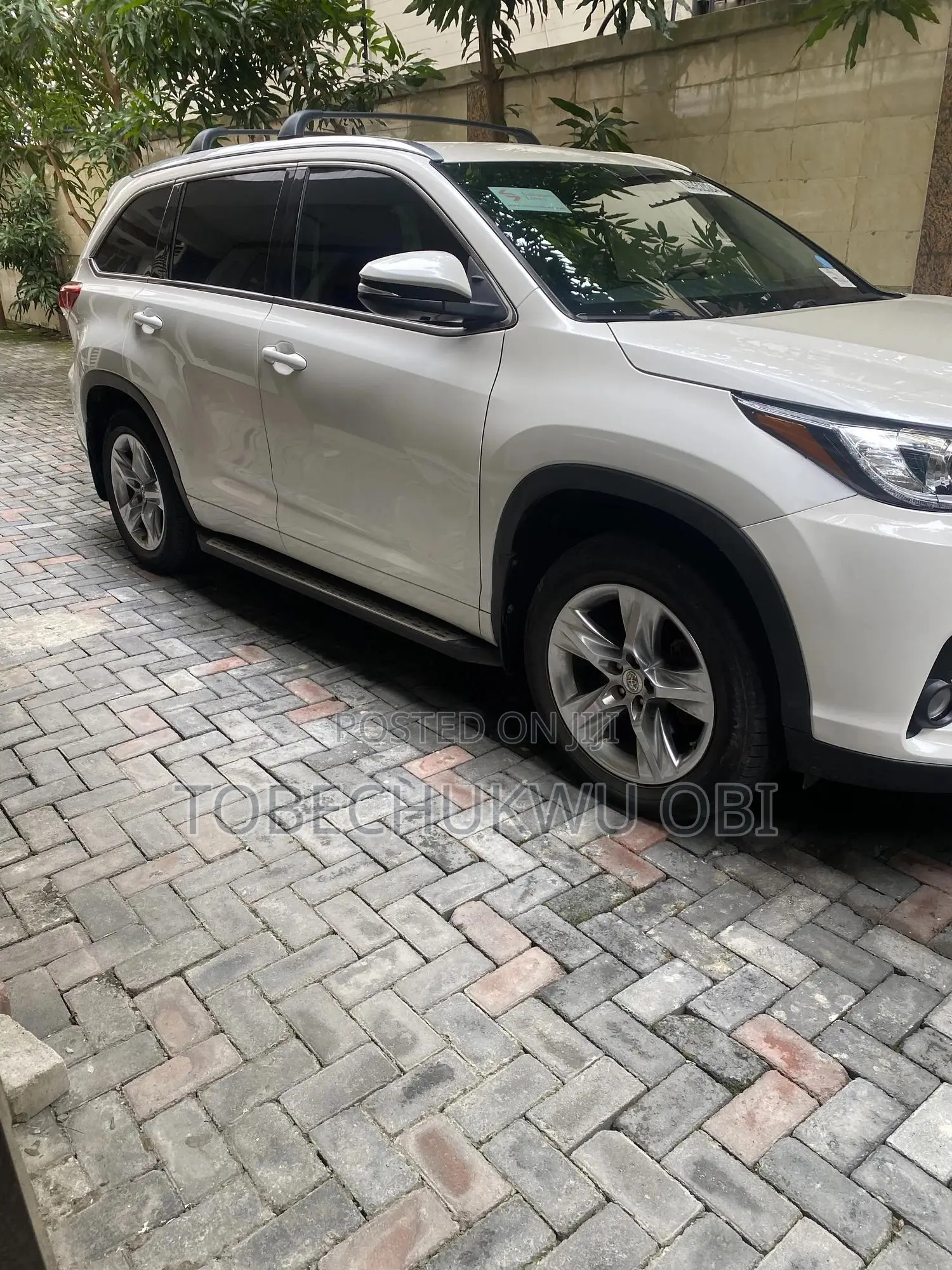 Toyota Highlander Limited V6 4x4 (3.5L 6cyl 6A) 2016 White