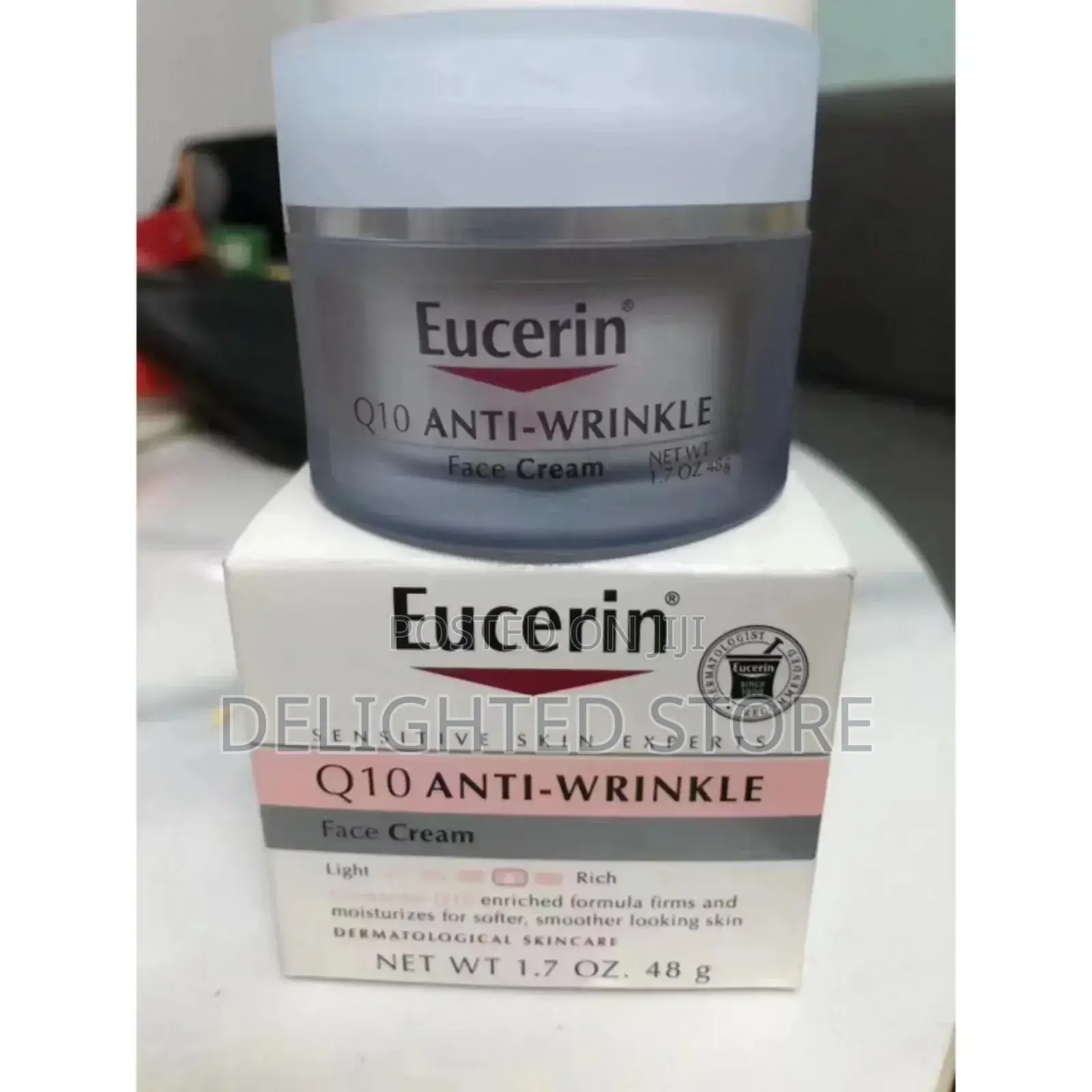 Eucerin Anti-Wrinkle Face Cream for Day Night Skincare