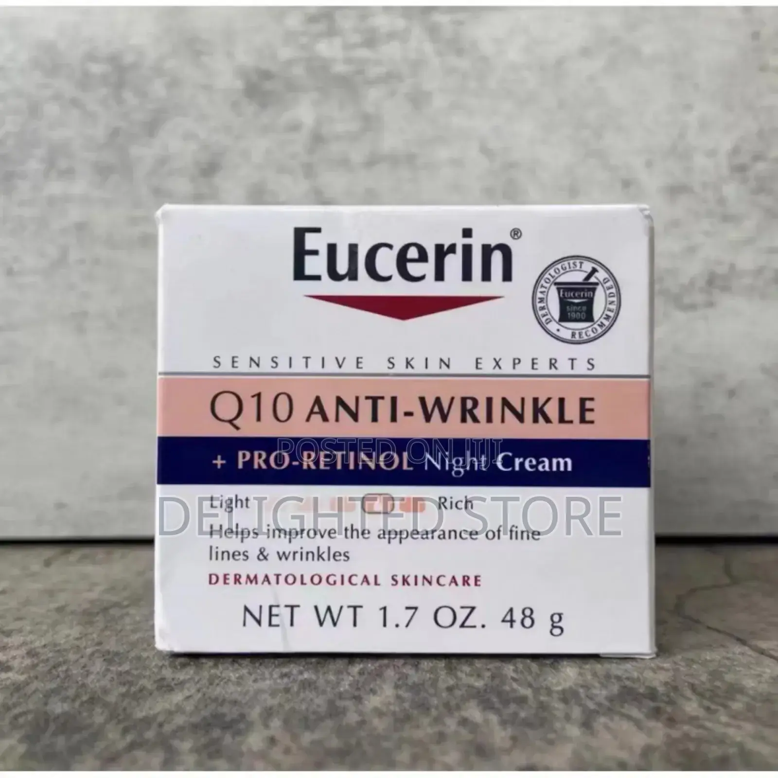 Eucerin Anti-Wrinkle Face Cream for Day Night Skincare