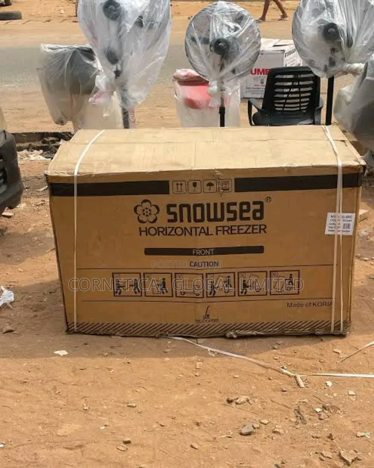 Snowsea 450 Litres Double Door Deep Freezer Bd-600g