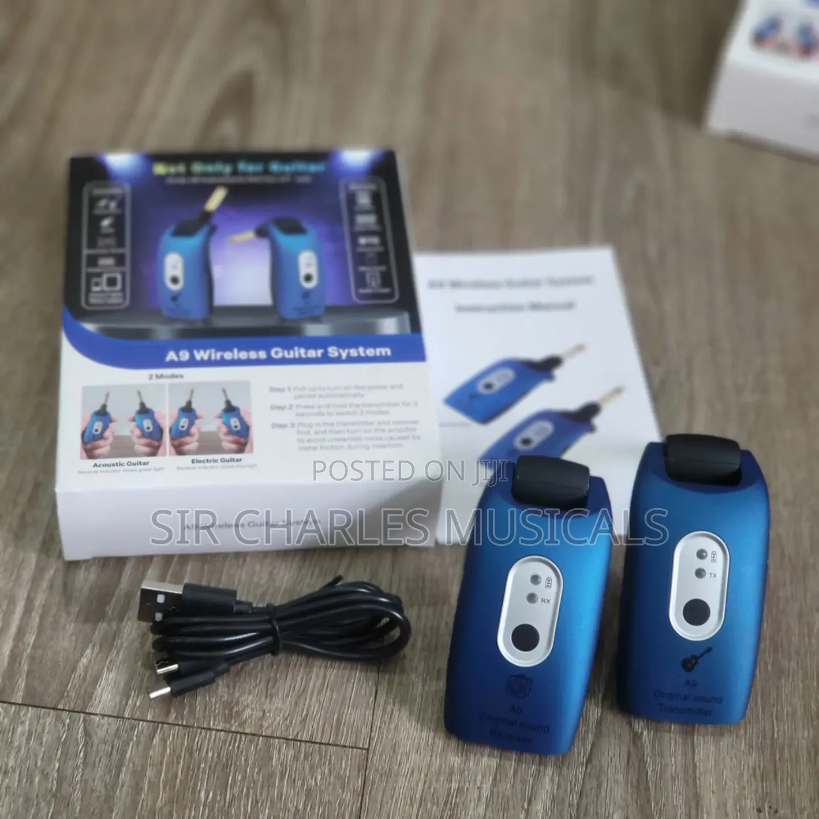 A9 Wireless Jack to Jack Guitar System
