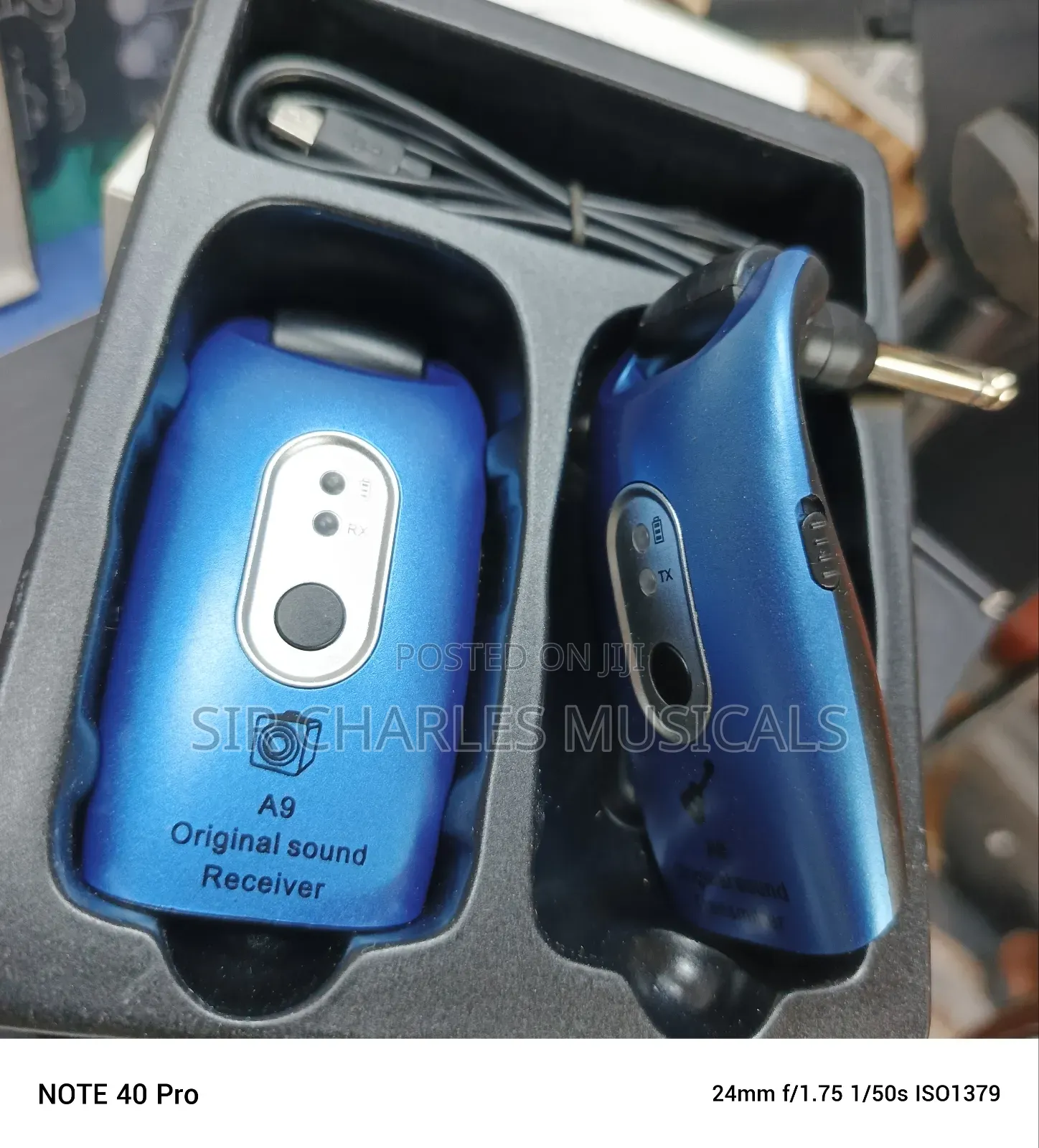 A9 Wireless Jack to Jack Guitar System