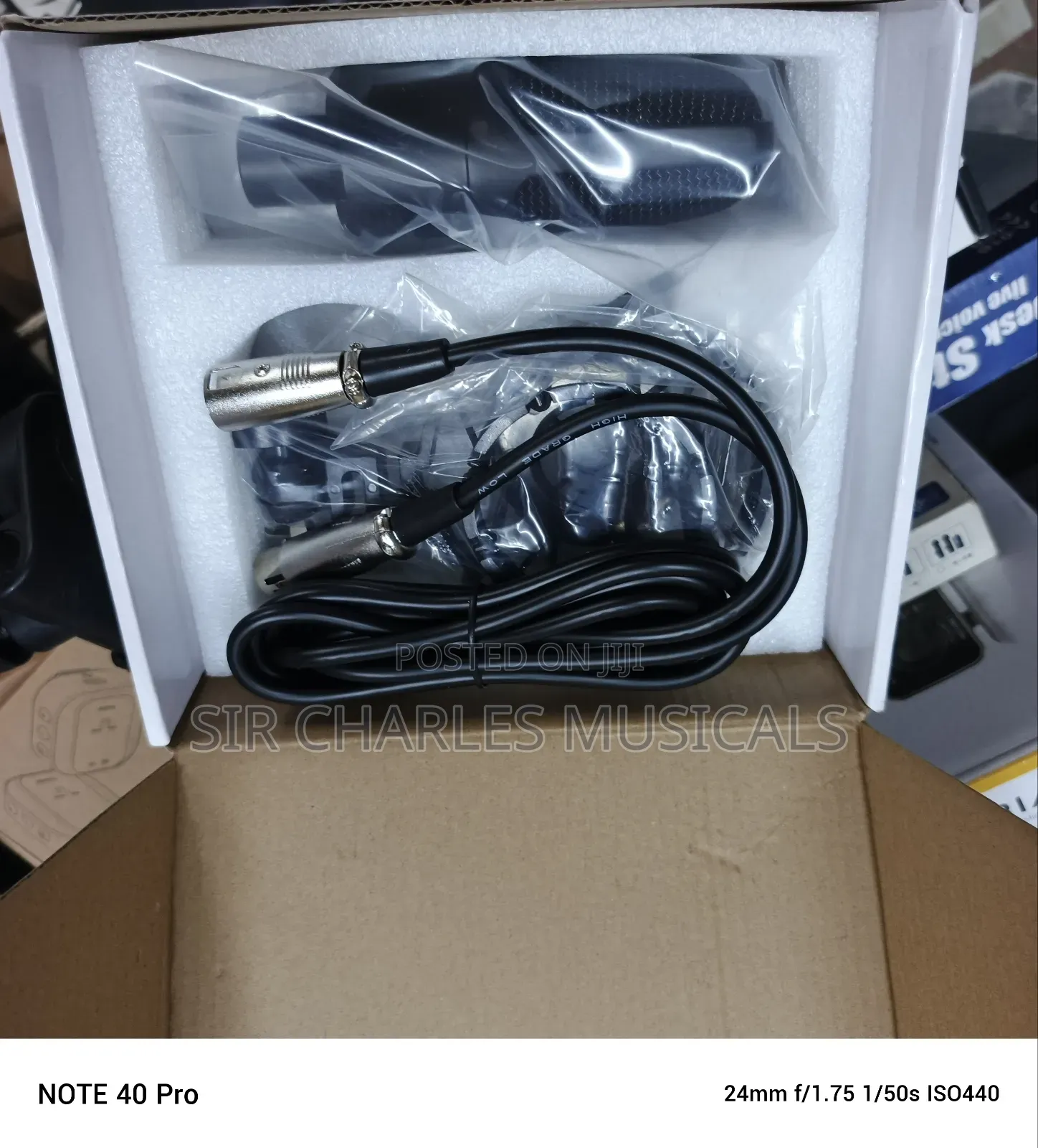 High Quality U-Phine Condenser Studio Mic (Small but Might)