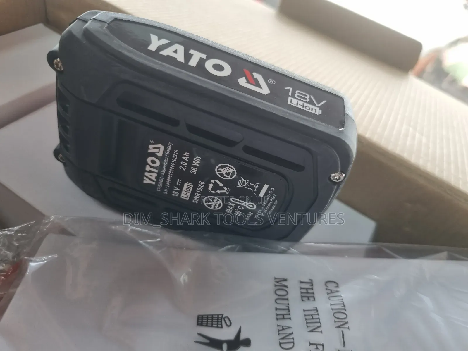 Yato Cordless Car Pressure Washer(Battery)