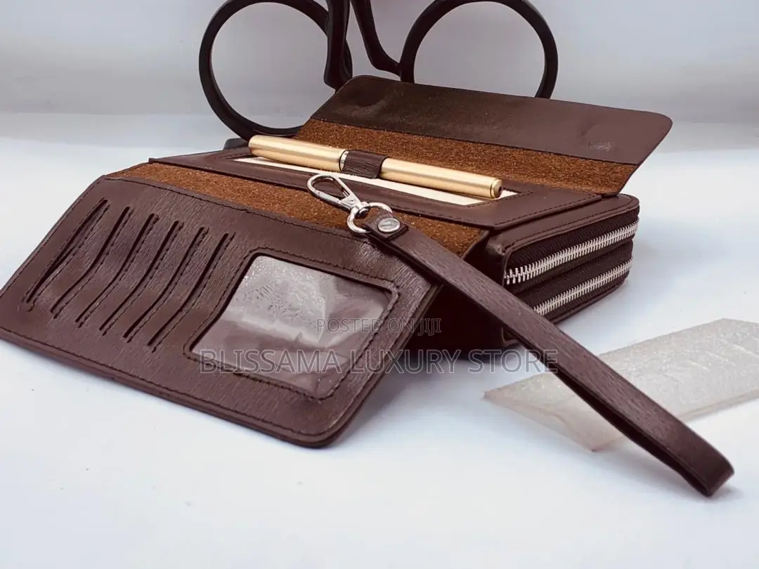 Giorgio Armani Premium Luxury Leather Men Armpit Purse