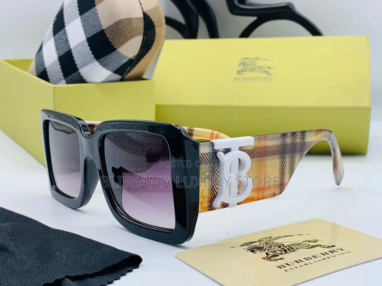 Burberry Premium Luxury Quality Sunglasses
