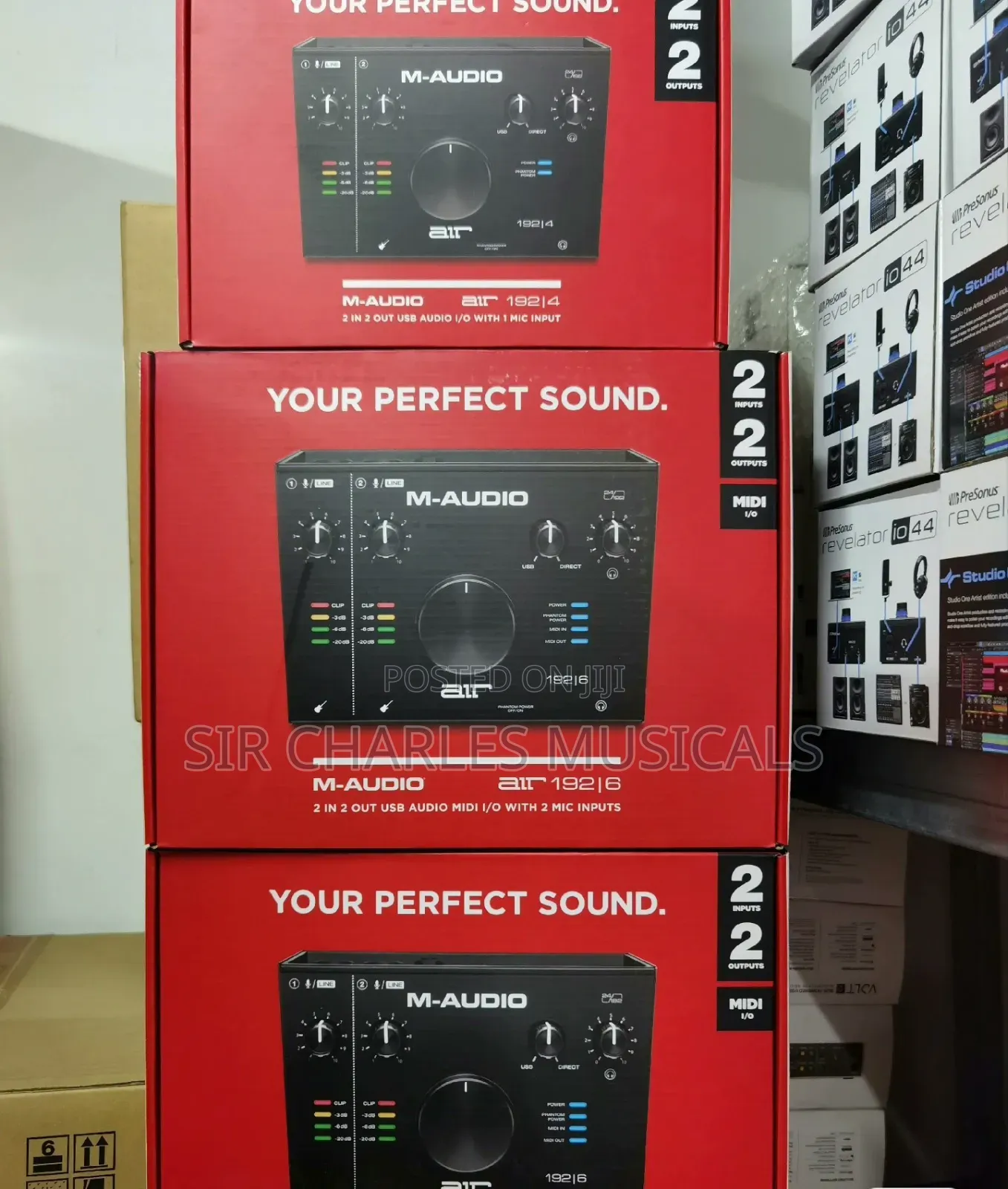 M-Audio Air 192 4 2in 2out Usb Audio Interface