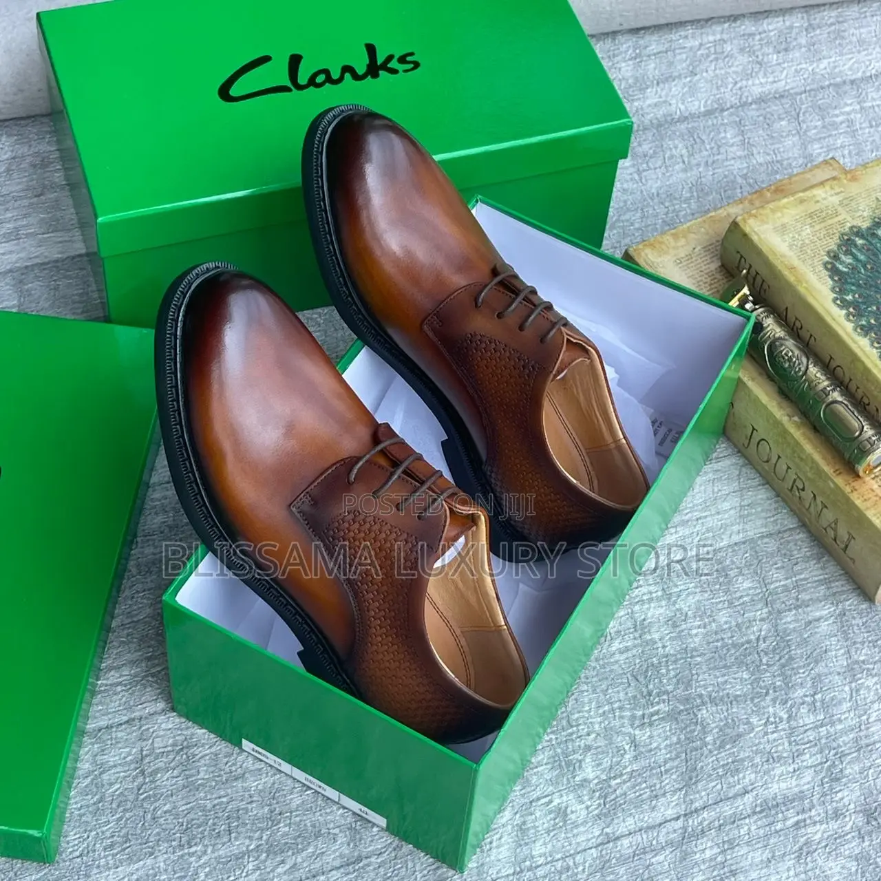 Clarks Premium Luxury Quality Leather Corporate Oxford Shoes
