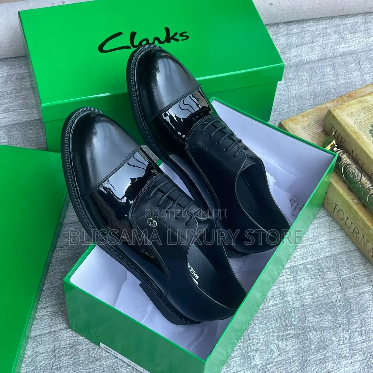 Clarks Premium Luxury Quality Leather Corporate Oxford Shoes