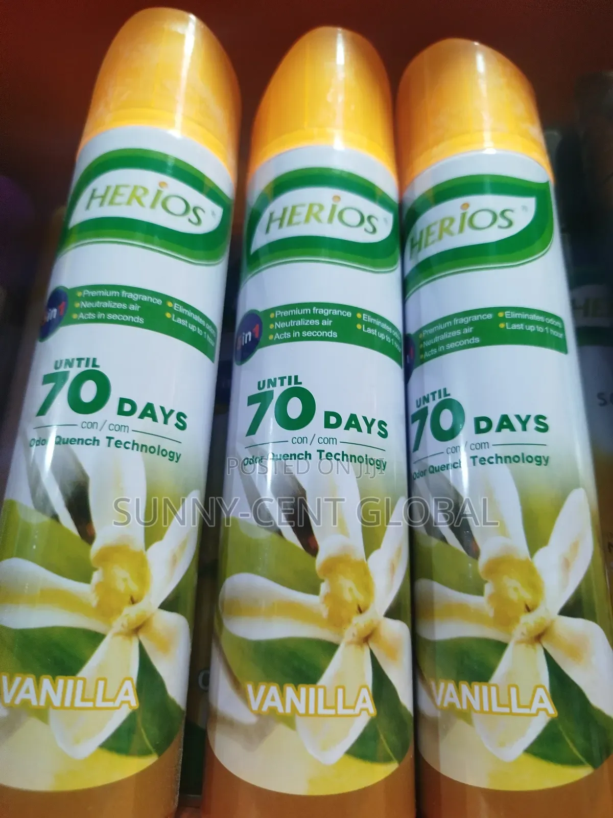 Herios Air Freshener Vanilla